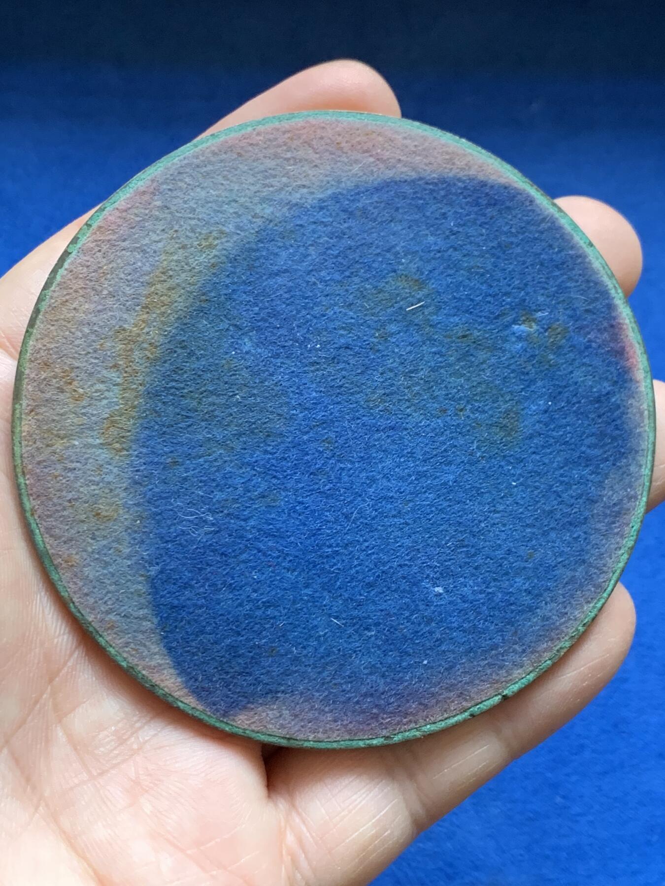 《竞宝斋》第441场 周日，周一，2场连拍 （全场包邮） 法国陆军潜水学校单面大铜章 直径78.8mm 重量176.7g