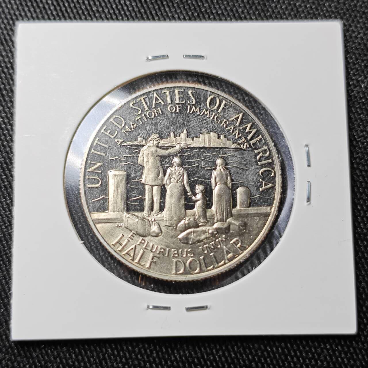 KK钱币收藏小铺 （套币 好品/批量散币 银币）专场  2月预留时间 周末发货  1986美国50美分纪念币 精制纪念币