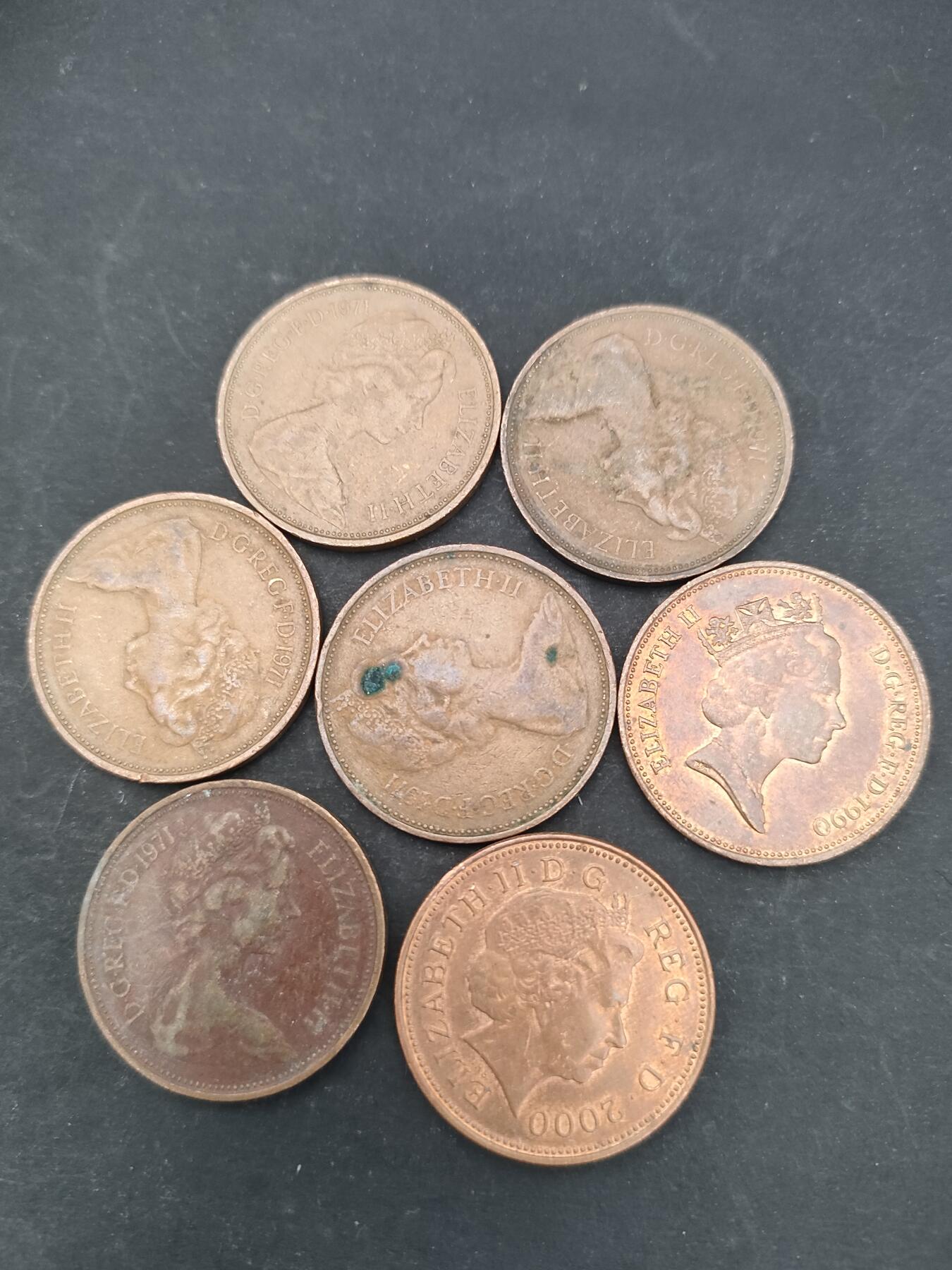 猩哥外币小铺➨【第203场】 英国7个