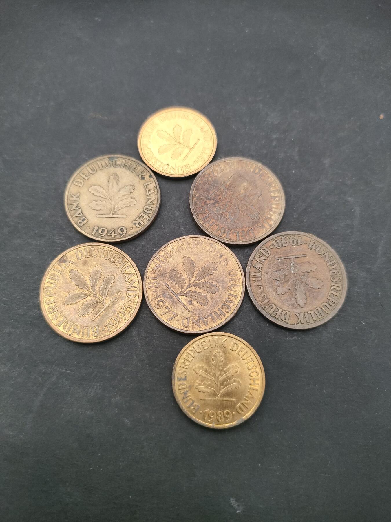 猩哥外币小铺➨【第203场】 德国7个