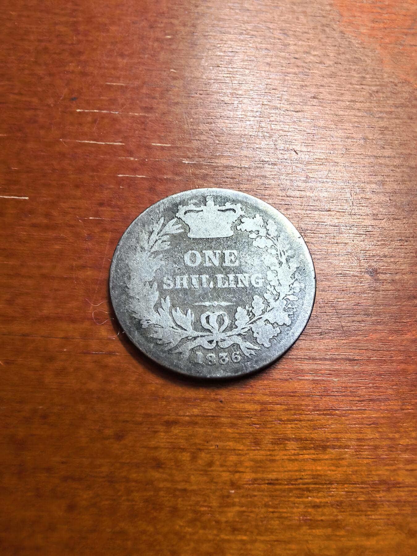 长老汇蛇年精选第七十七场拍卖 1836英国威廉四世1先令银币，克书F12也要30美金