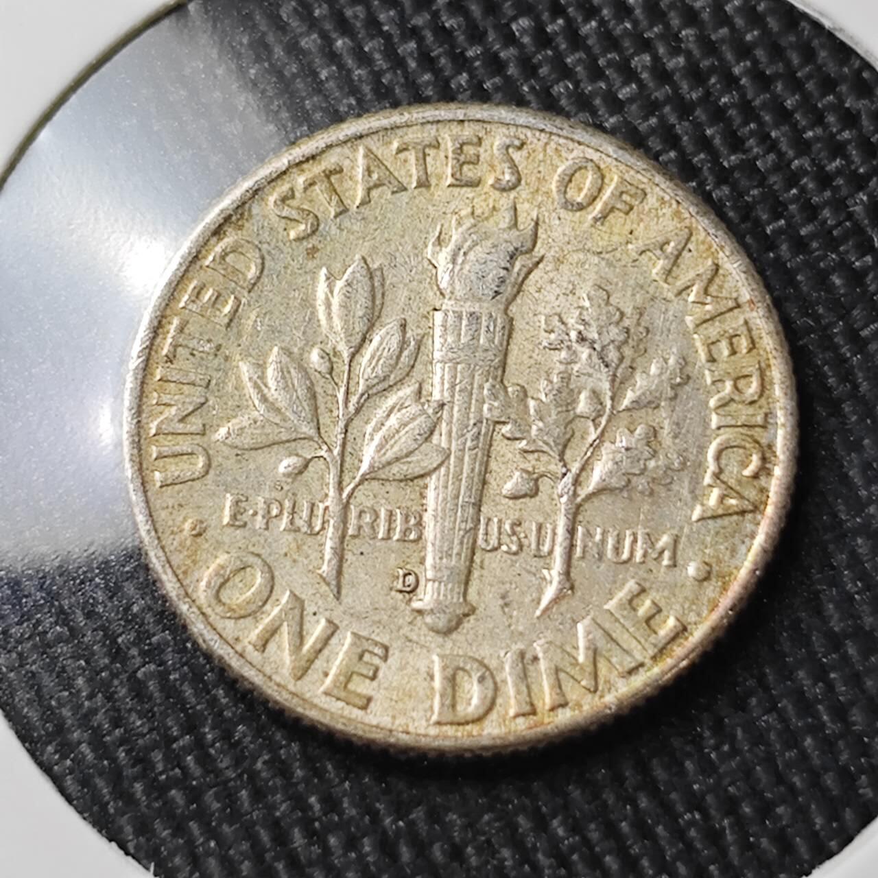 KK钱币收藏小铺 （套币 好品/批量散币 银币）专场  2月预留时间 周末发货   1964美国10分银币