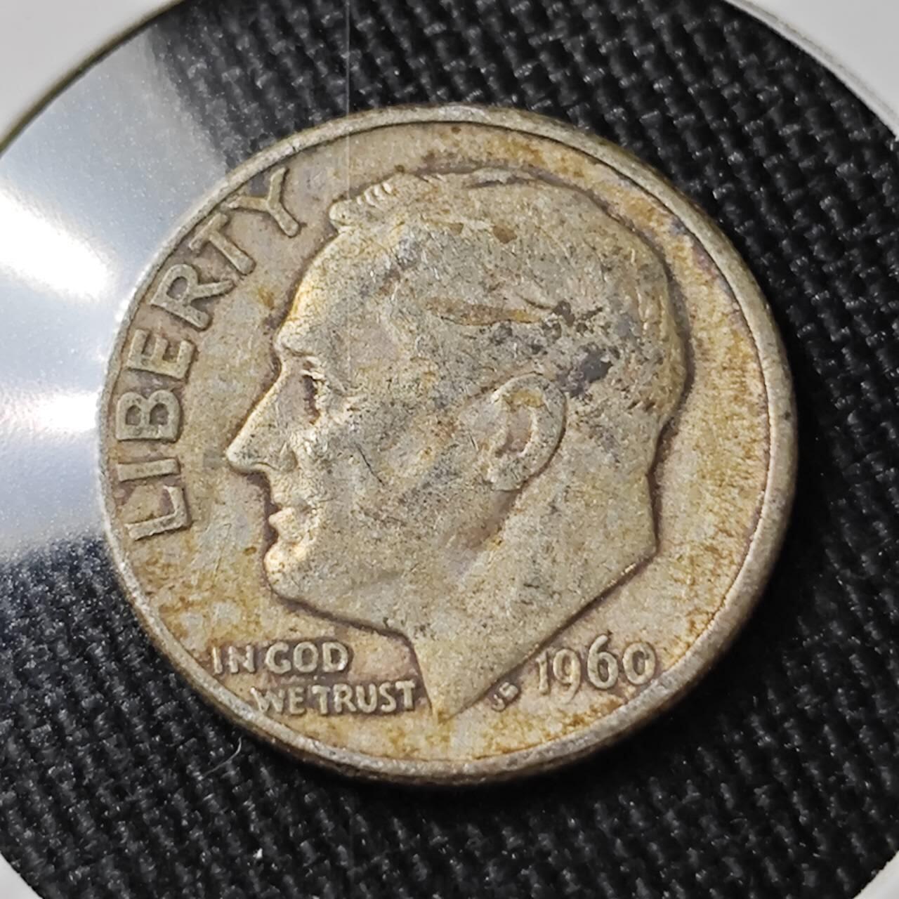 KK钱币收藏小铺 （套币 好品/批量散币 银币）专场  2月预留时间 周末发货   1960美国10分银币