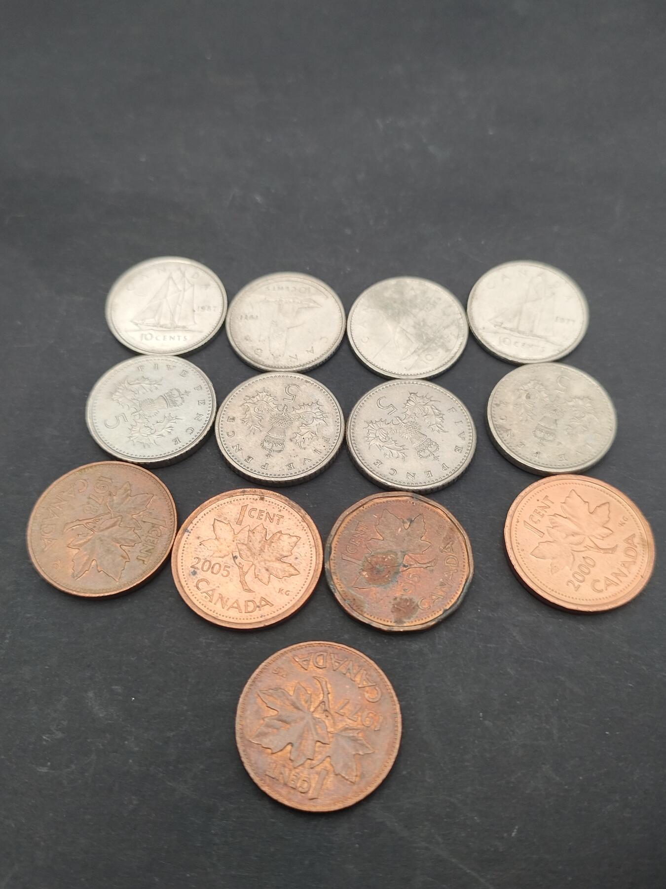 猩哥外币小铺➨【第203场】 钱币13个