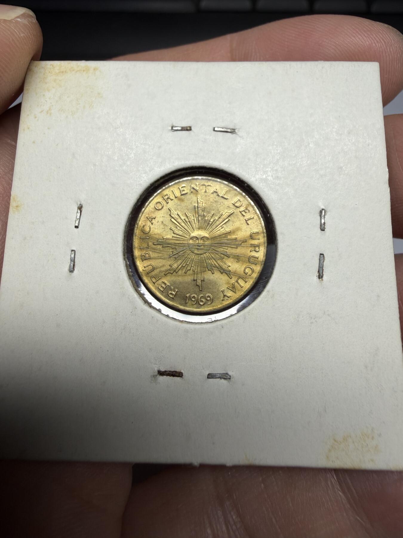 2025年集古藏今外币拍卖第十期-第9场—（总第289拍），可以寄存60天，满160元包邮。 1969年危地马拉1比索