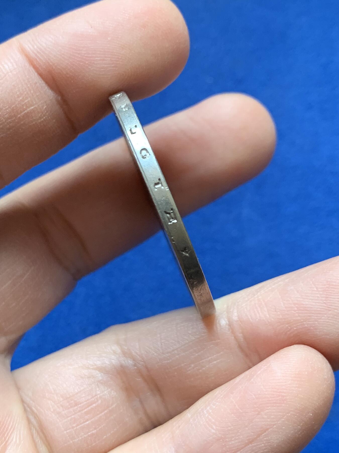 《竞宝斋》第441场 周日，周一，2场连拍 （全场包邮） 比利时1931年20法郎大镍币 最早的克朗型大镍币