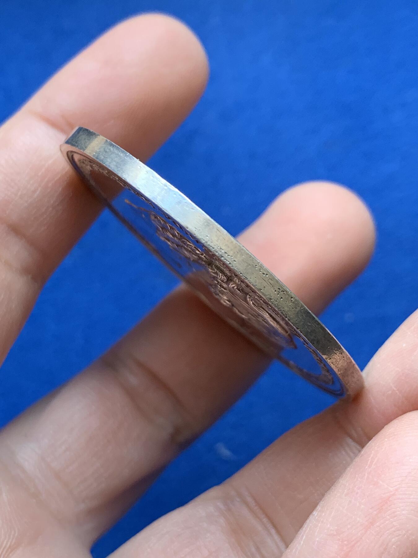 《竞宝斋》第441场 周日，周一，2场连拍 （全场包邮） 1823 德国普鲁士王国腓特烈.威廉三世与巴伐利亚公主伊丽莎白·卢多维卡结婚大银章 整体一枚直径47.2mm 42.3克 精美绝伦