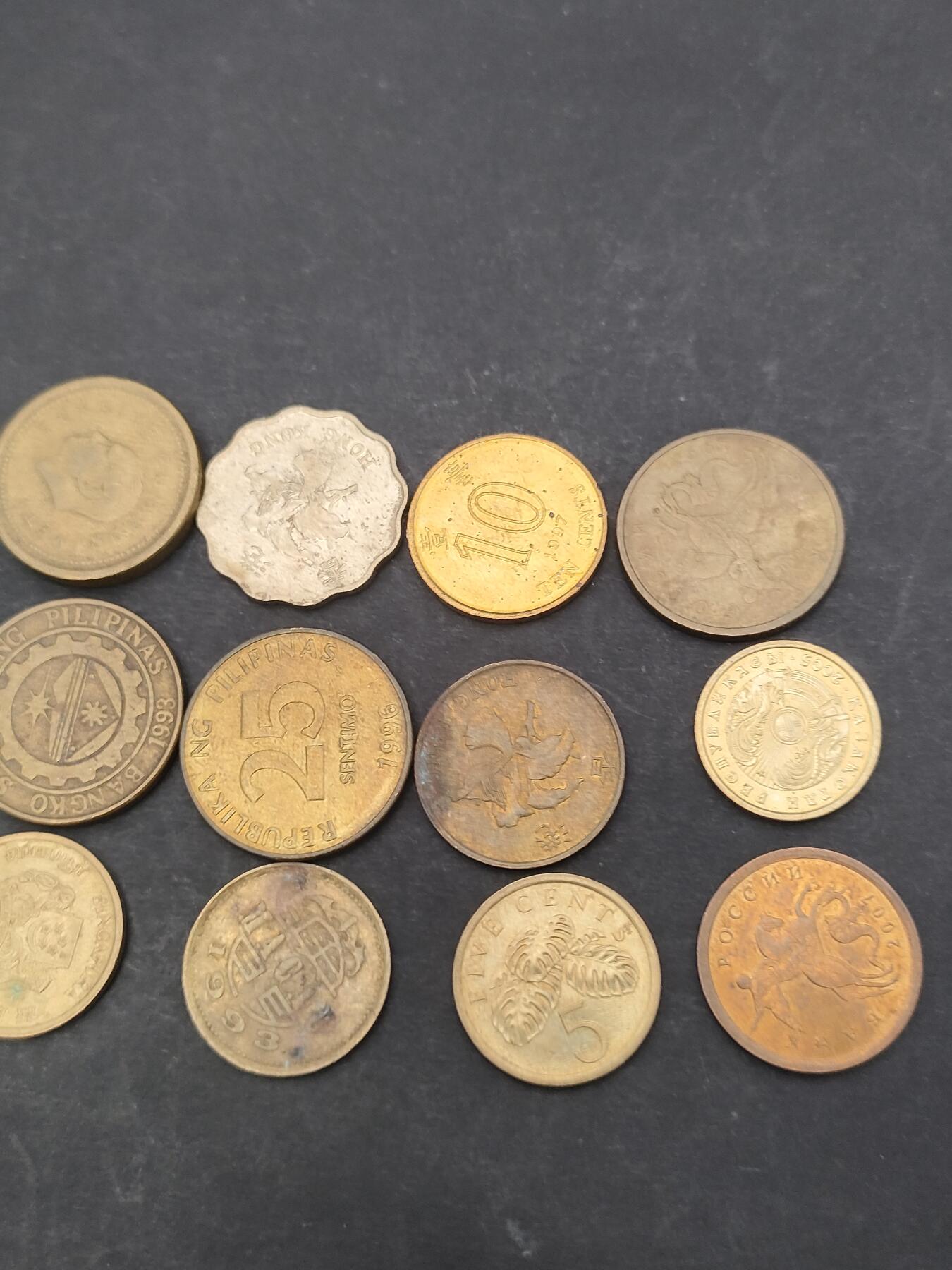 猩哥外币小铺➨【第203场】 钱币12个