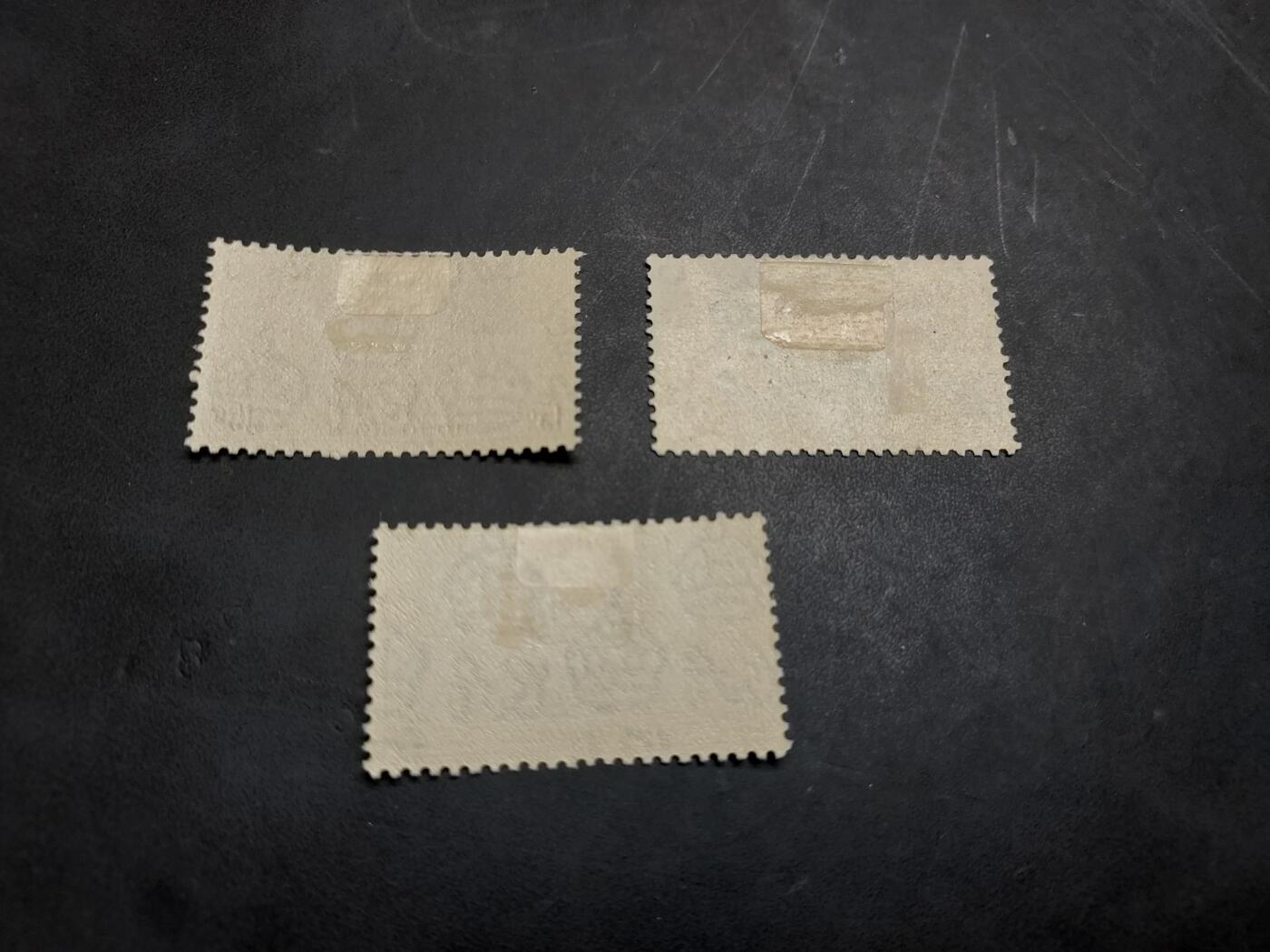 博彦收藏  RU 11月29日 8点 邮票专场 香港乔治六世登基新全 背贴/黄 上品