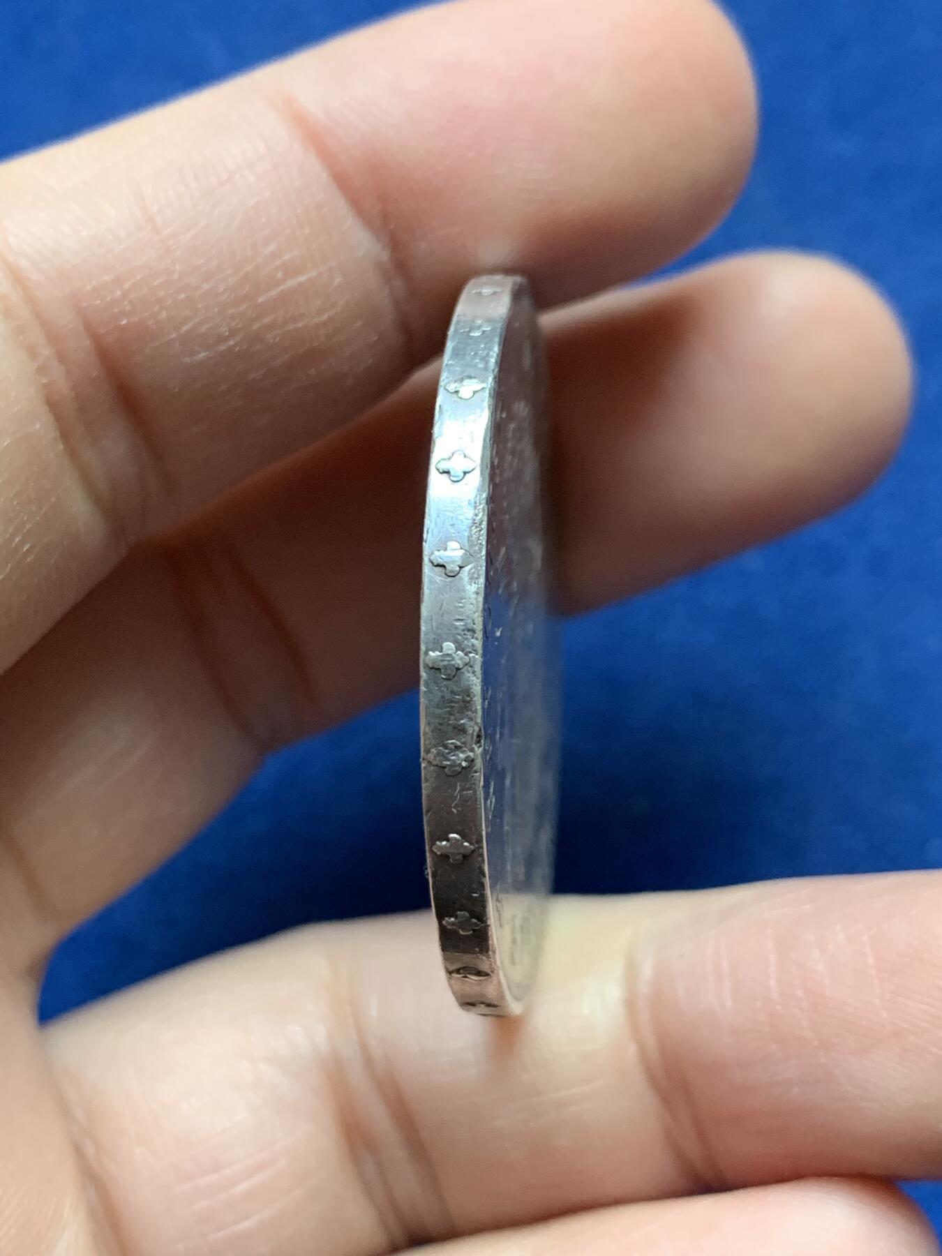 《竞宝斋》第441场 周日，周一，2场连拍 （全场包邮） 西班牙1898年阿方索十三世5比赛塔 包浆不错