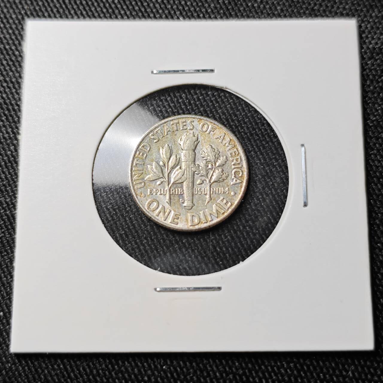 KK钱币收藏小铺 （套币 好品/批量散币 银币）专场  2月预留时间 周末发货   1964美国10分银币