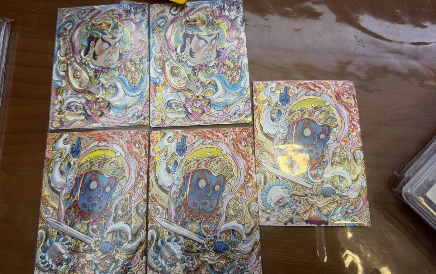 秋萤阁第33期 (11月23日周日晚上23点截拍，欢迎竞拍) 0佣金！ 卡德曼 多吉 四大天王裸卡 5张