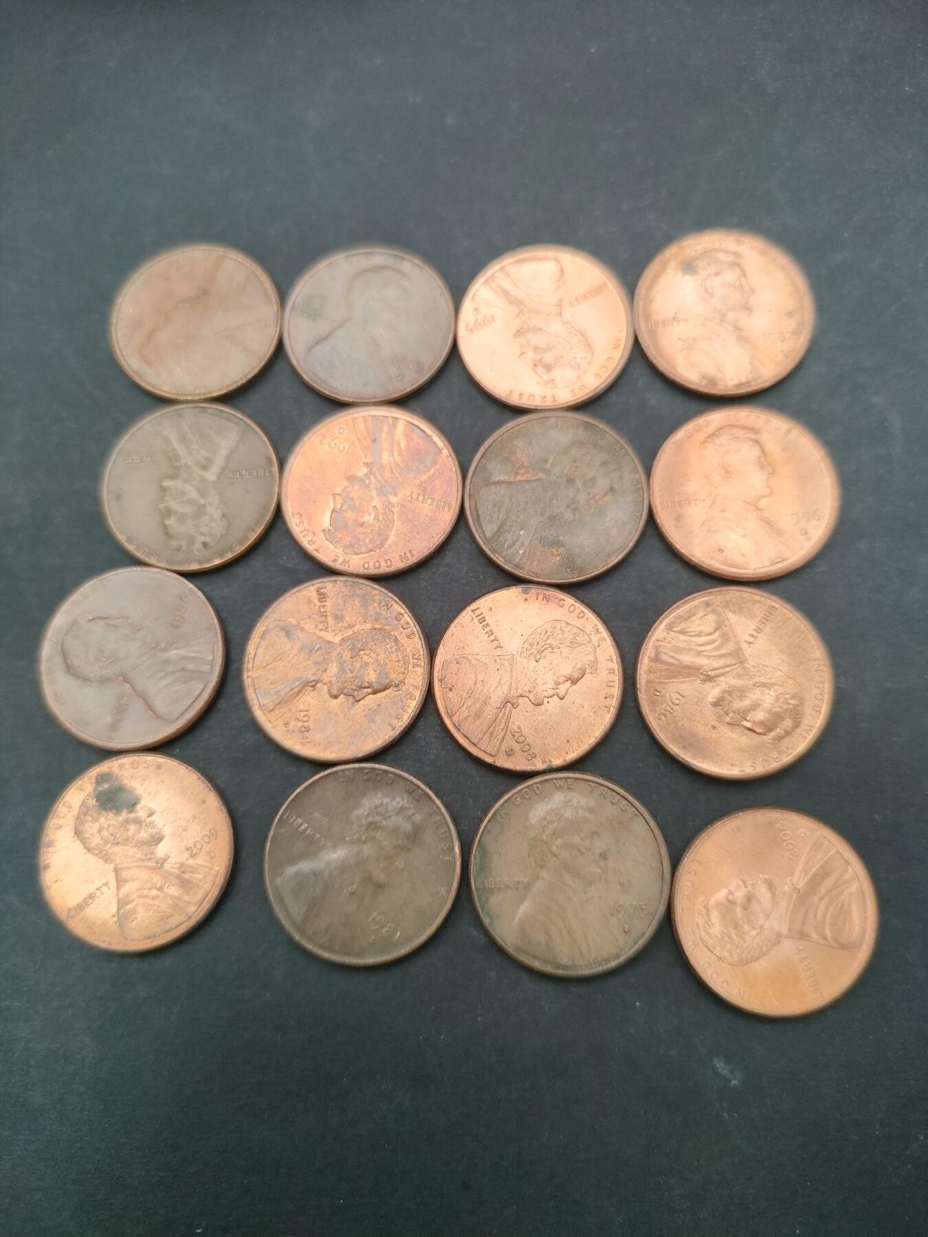 猩哥外币小铺➨【第203场】 一美分16个