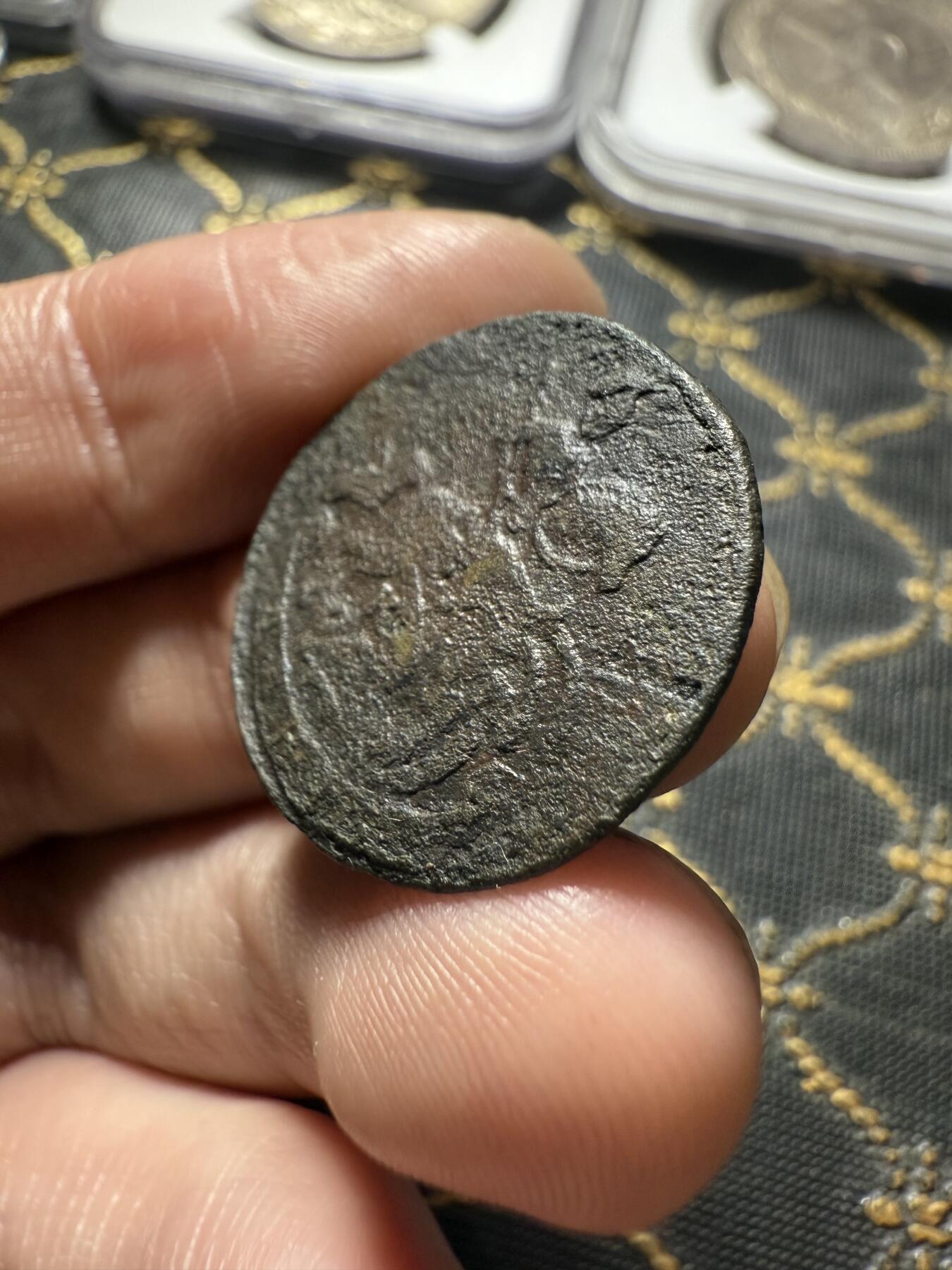 南宋泉阁俄币 外币 国币 专场第二十期 【送拍无额外佣金】 沙俄 叶卡捷琳娜二世 1784年 半戈比铜币 KM厂 少见品种 通货