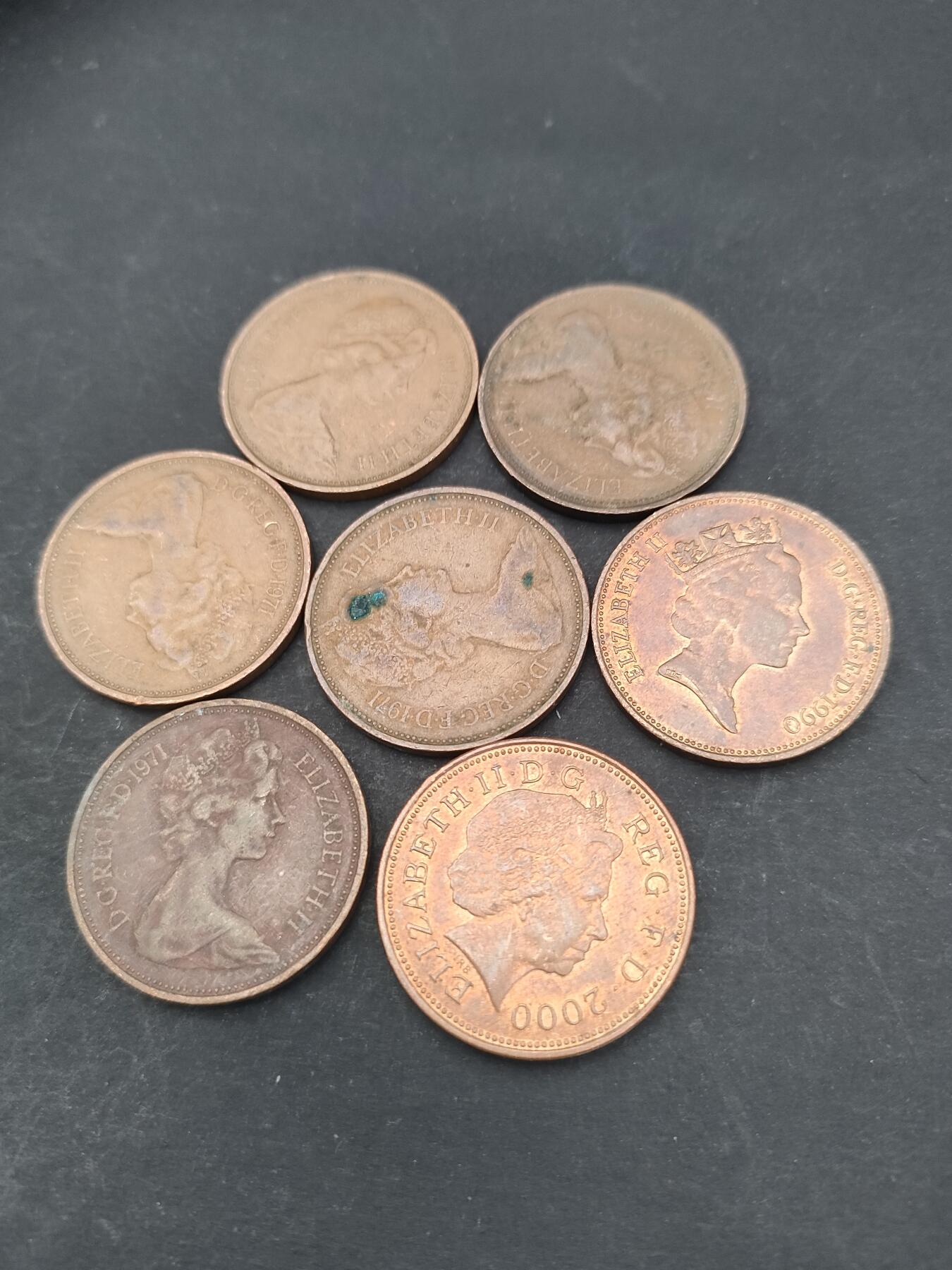 猩哥外币小铺➨【第203场】 英国7个