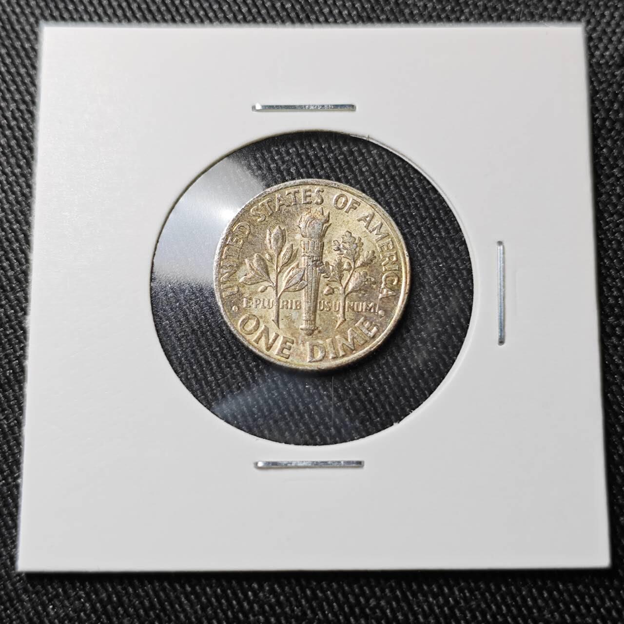 KK钱币收藏小铺 （套币 好品/批量散币 银币）专场  2月预留时间 周末发货   1964美国10分银币