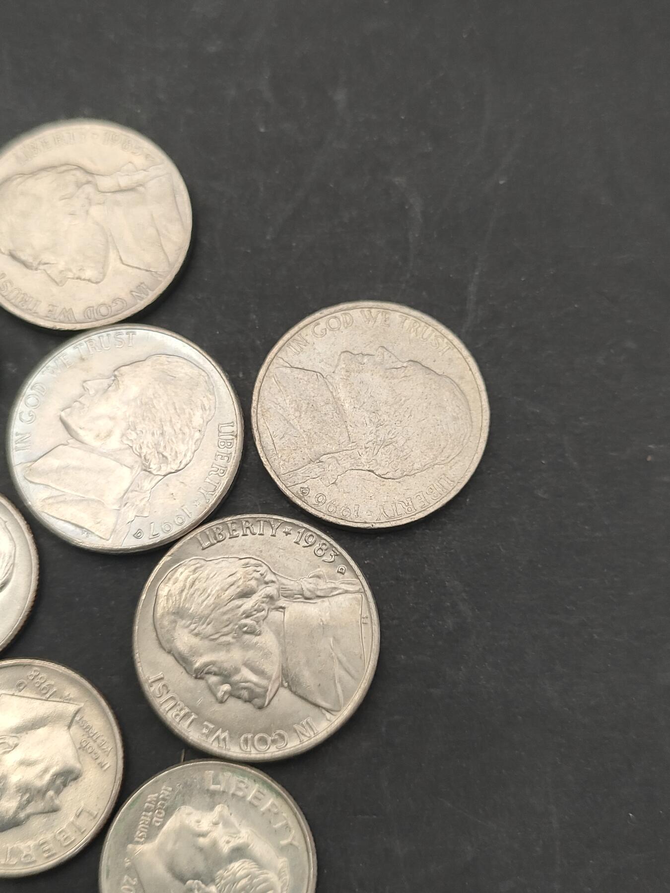 猩哥外币小铺➨【第203场】 美国8个