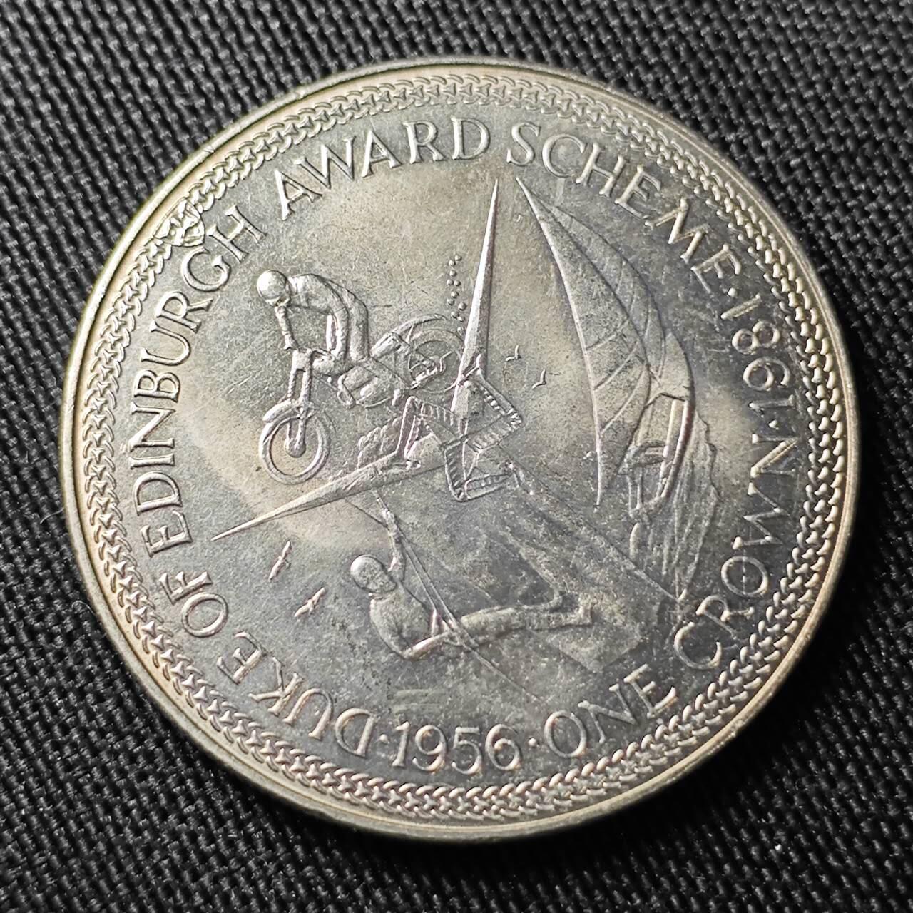 KK钱币收藏小铺 （套币 好品/批量散币 银币）专场  2月预留时间 周末发货  1981马恩岛1克朗形纪念币