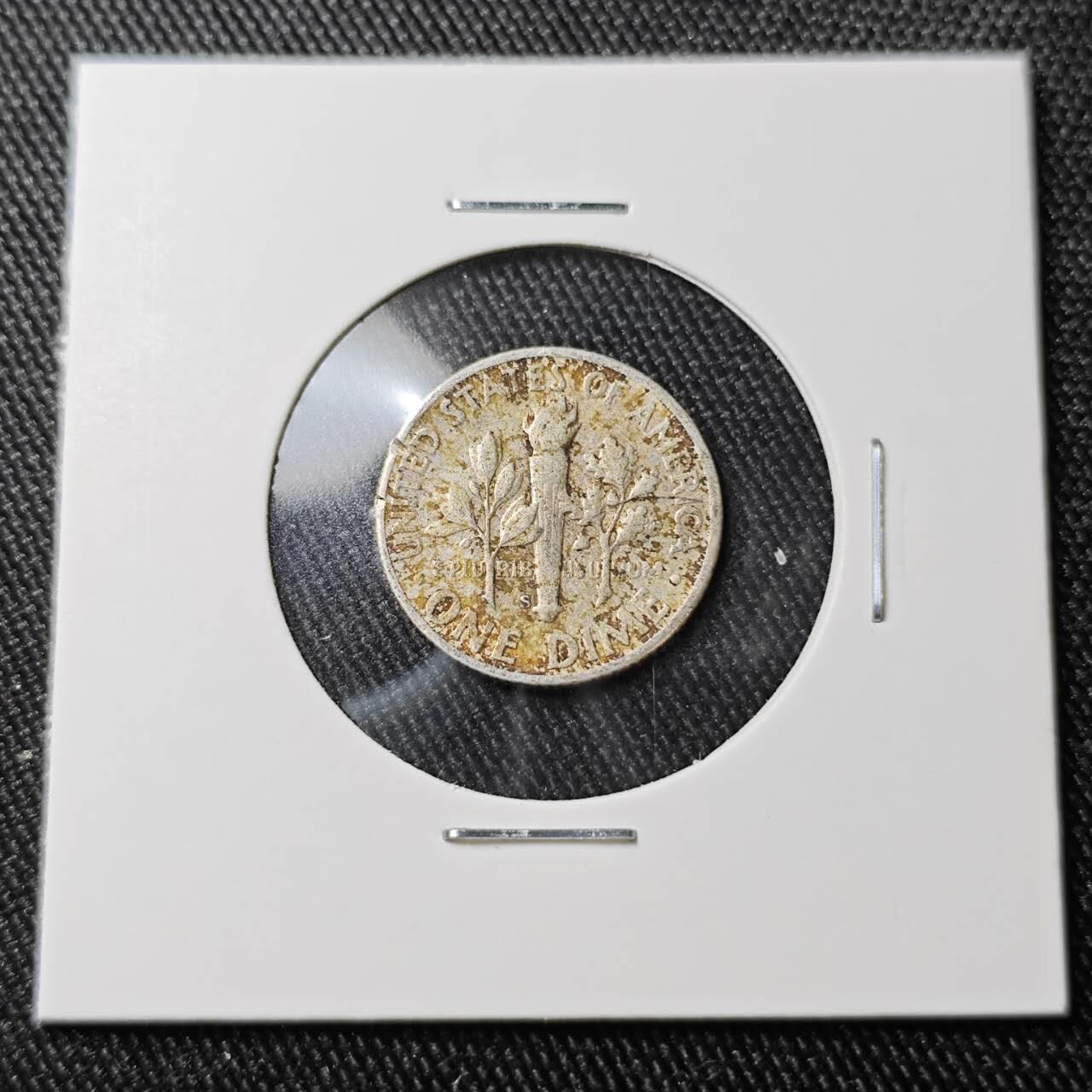 KK钱币收藏小铺 （套币 好品/批量散币 银币）专场  2月预留时间 周末发货   1951美国10分银币