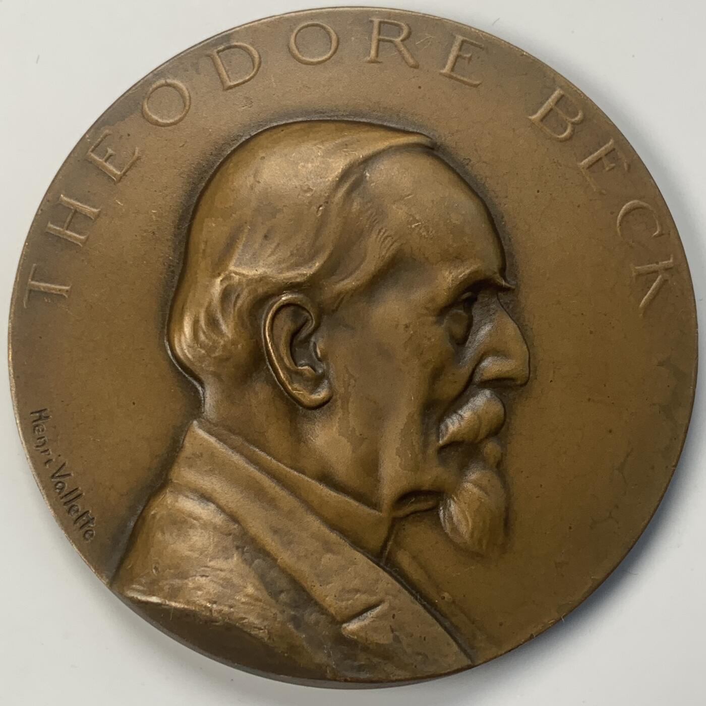 掌中浮雕-藏着的欧洲第043场 德国工程师贝克铜章，68mm，139g