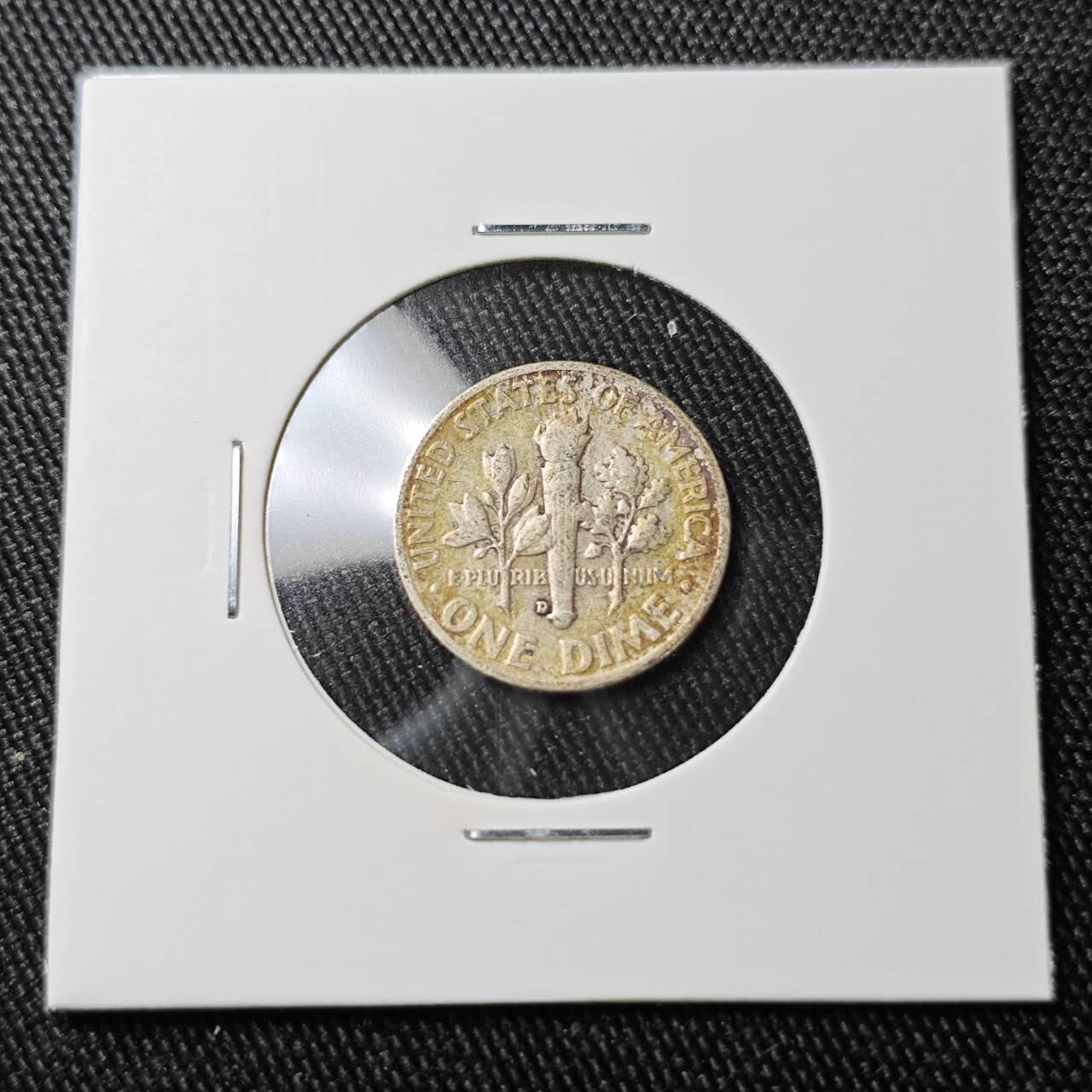 KK钱币收藏小铺 （套币 好品/批量散币 银币）专场  2月预留时间 周末发货   1952美国10分银币