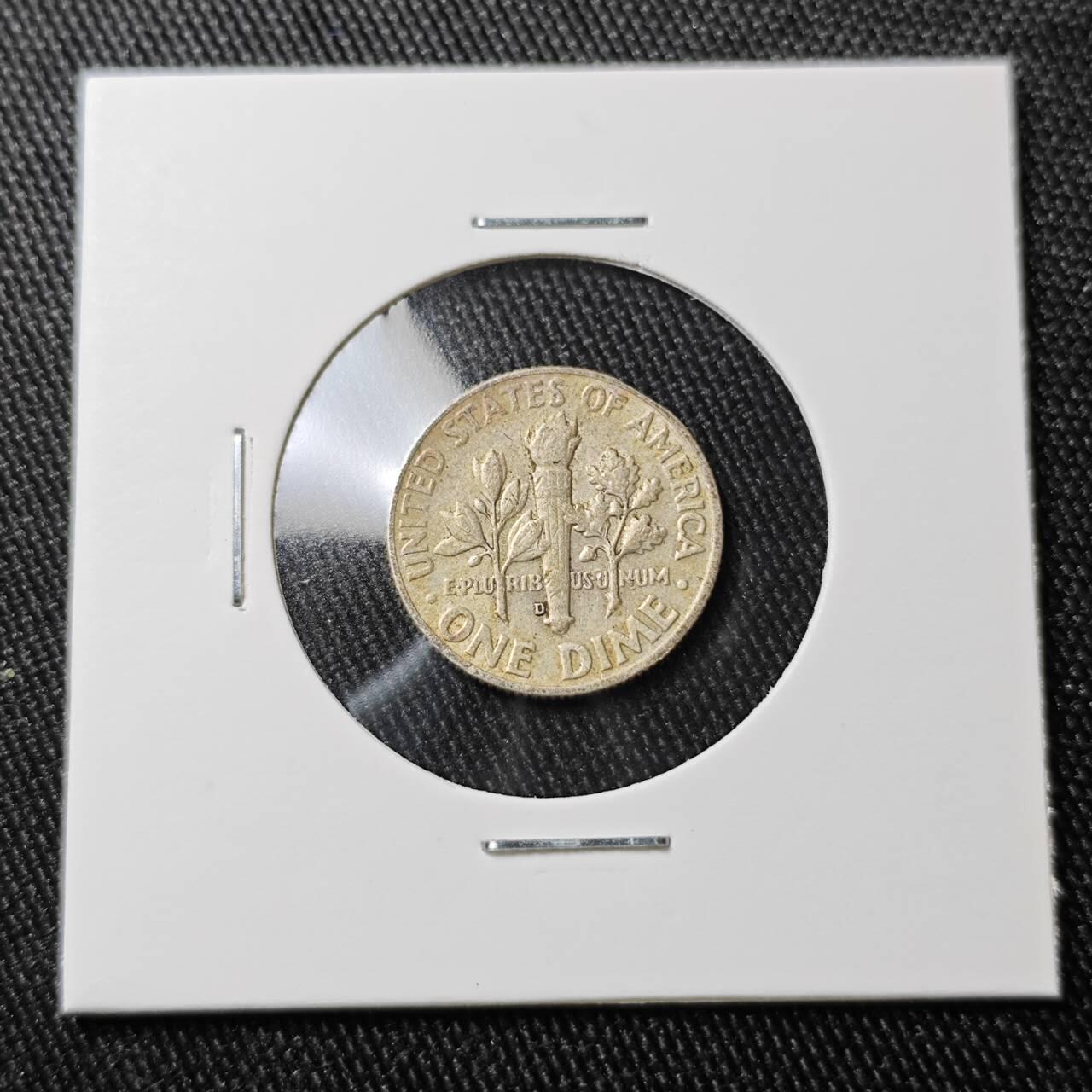 KK钱币收藏小铺 （套币 好品/批量散币 银币）专场  2月预留时间 周末发货   1964美国10分银币