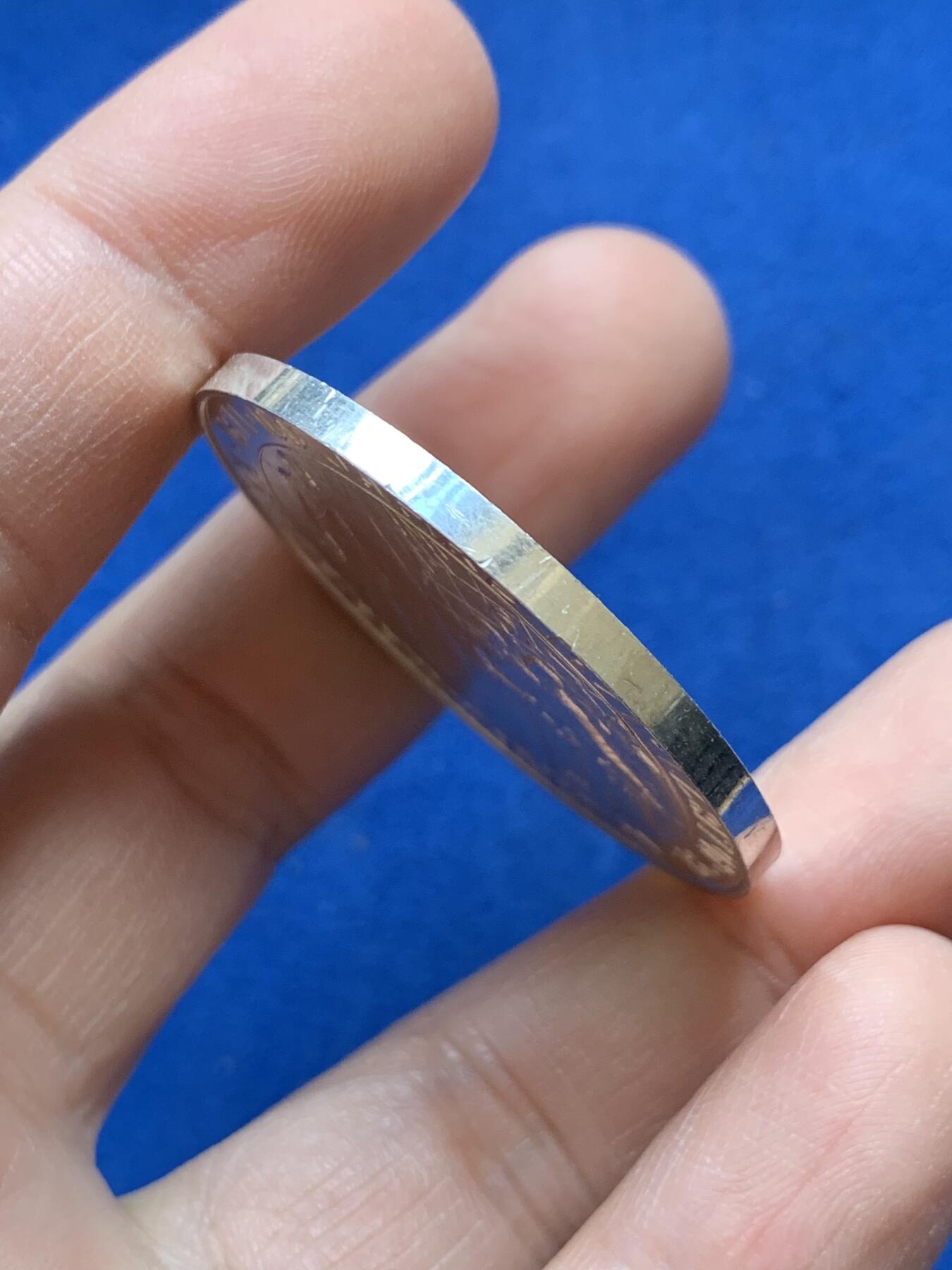 《竞宝斋》第441场 周日，周一，2场连拍 （全场包邮） 纪念德意志帝国成立100周年 银章 正面俾斯麦 24.95克 40mm