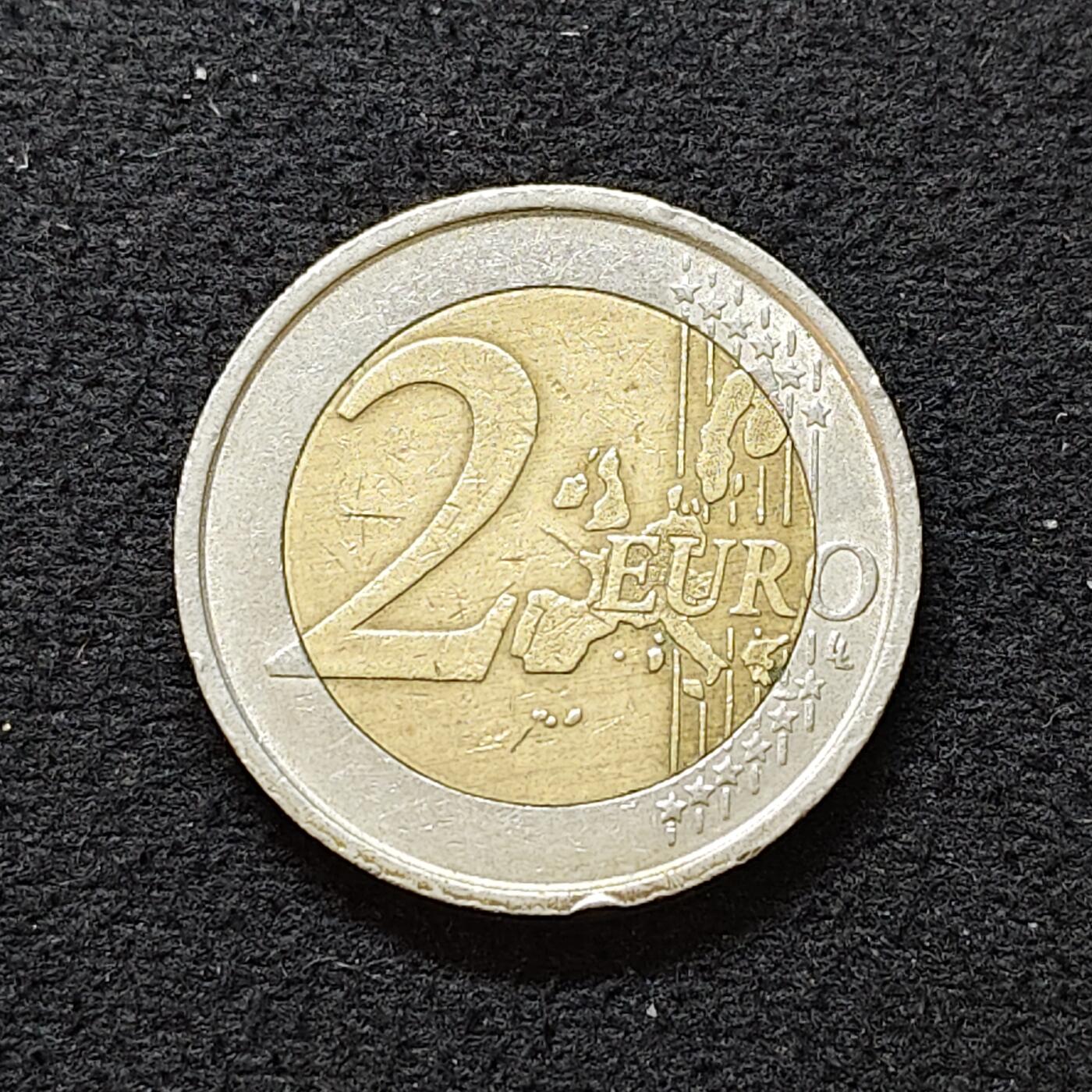 【全场包邮】纯粹捡漏拍480场（免费代拍第17场） 意大利2002年首发版但丁2欧元