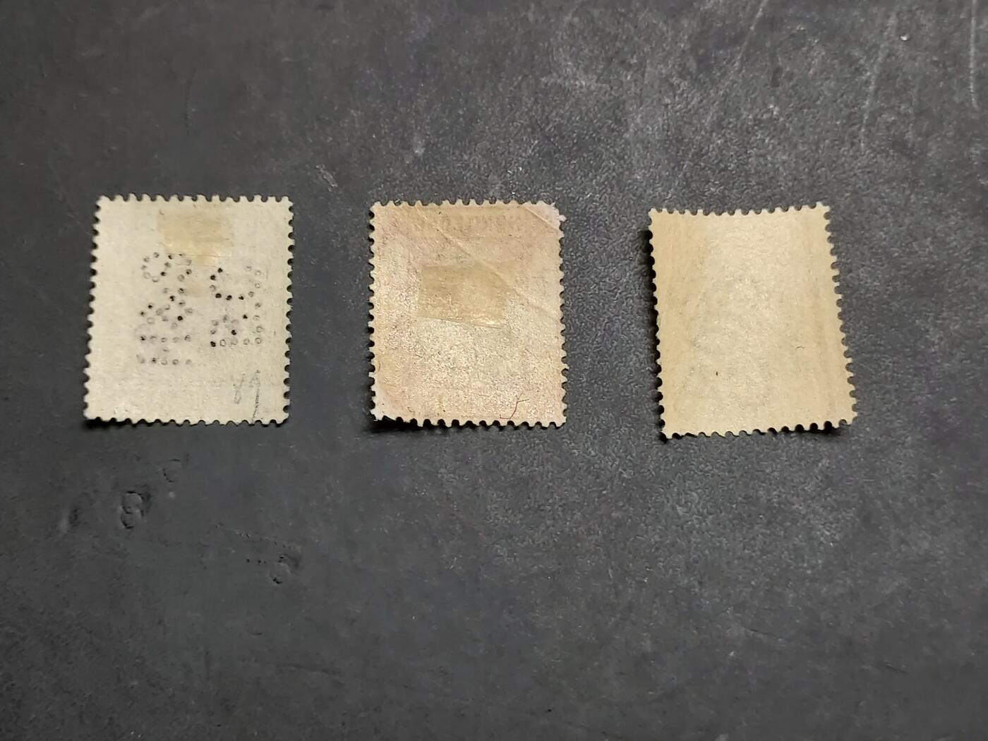 博彦收藏  RU 11月29日 8点 邮票专场 香港爱德华高值3枚，50c弱齿 其他上品