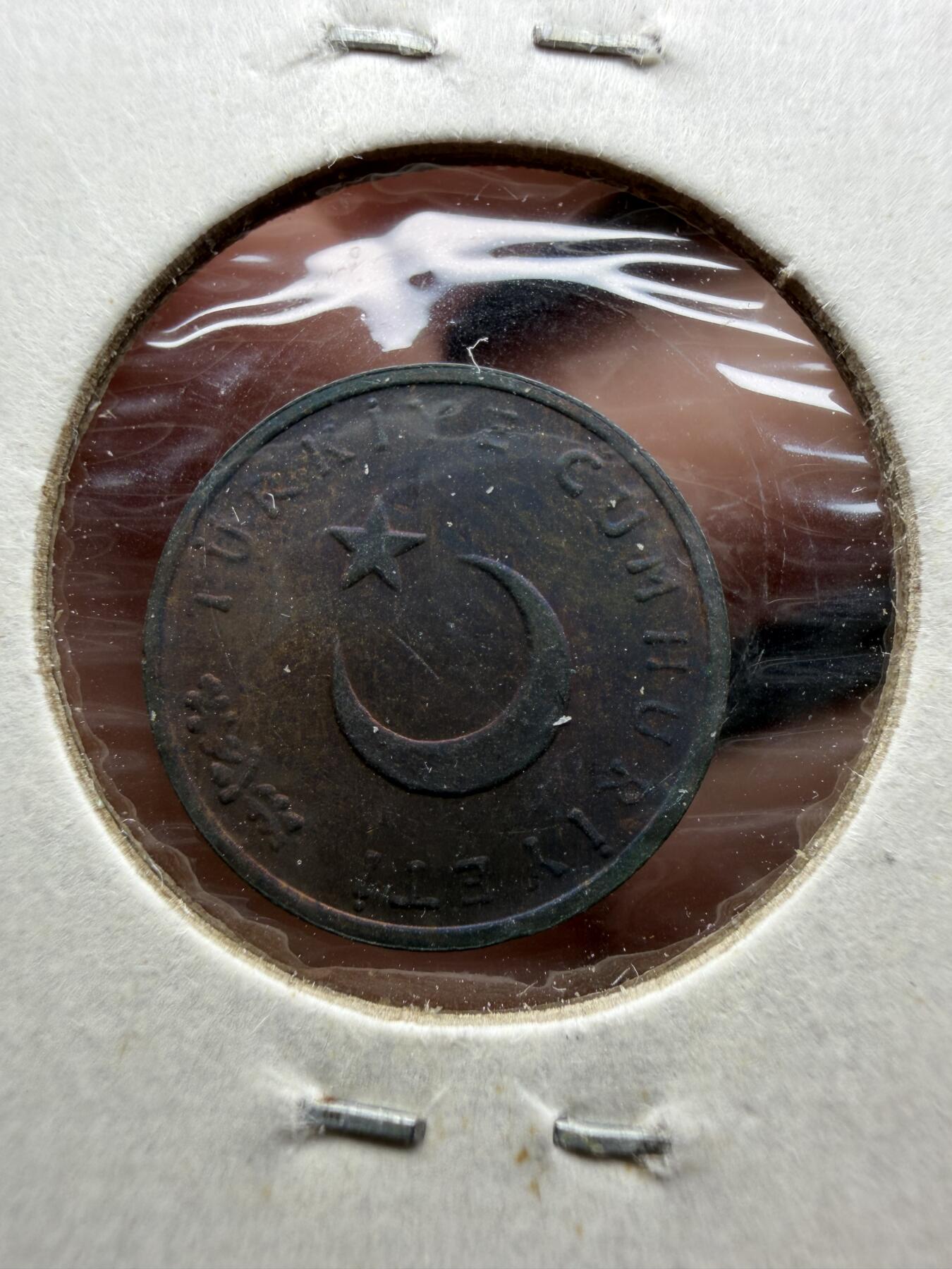 2025年集古藏今外币拍卖第十期-第9场—（总第289拍），可以寄存60天，满160元包邮。 1972年土耳其一库鲁