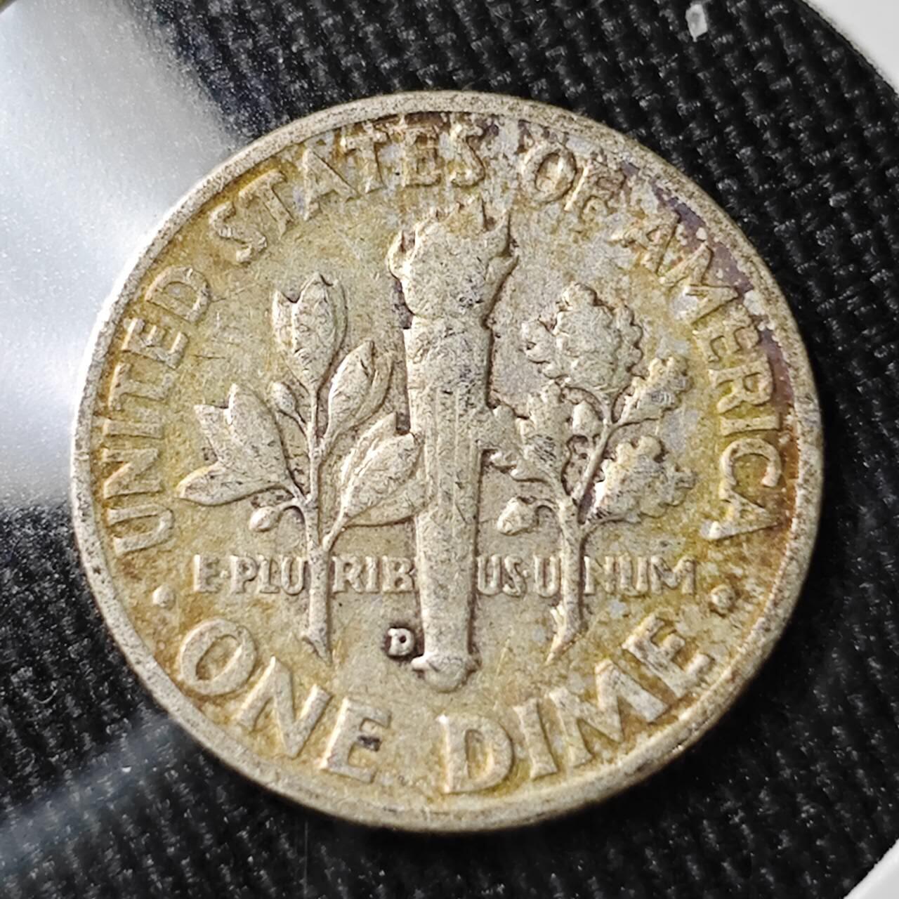 KK钱币收藏小铺 （套币 好品/批量散币 银币）专场  2月预留时间 周末发货   1952美国10分银币