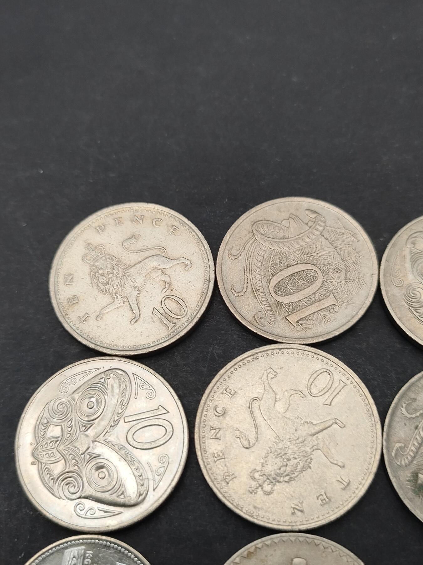 猩哥外币小铺➨【第203场】 钱币9个