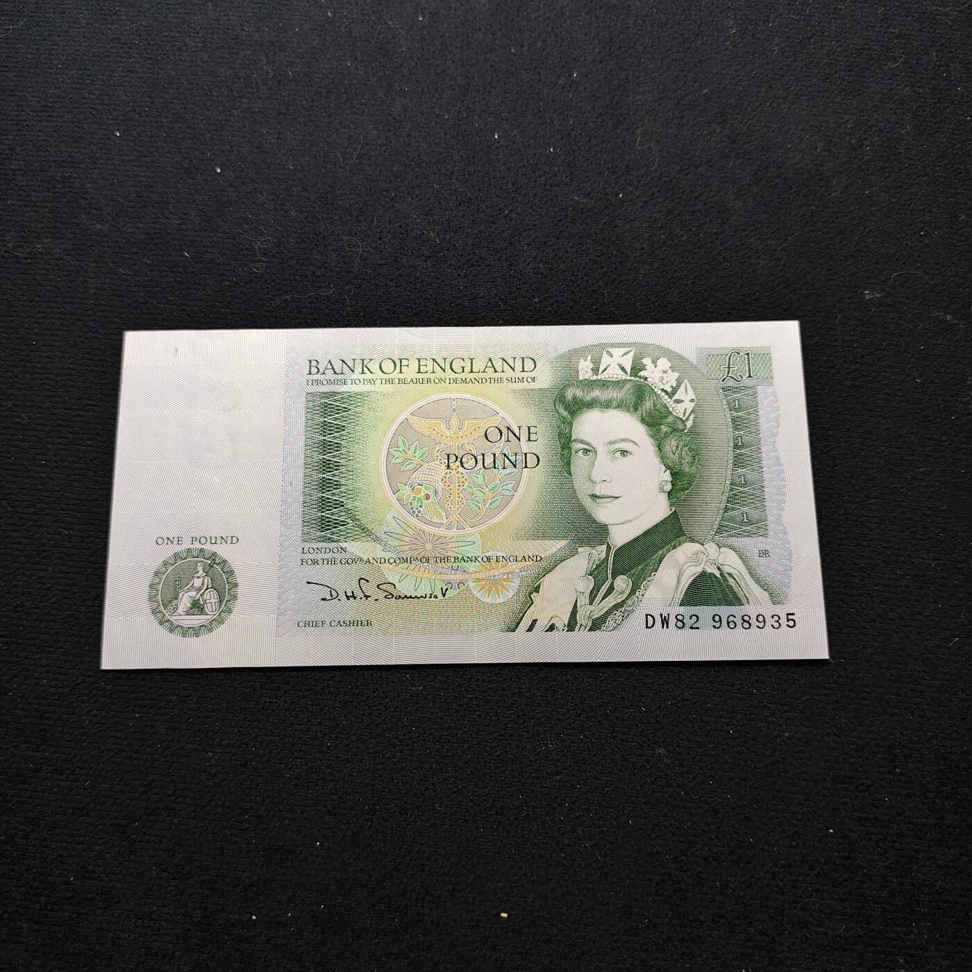 【全场包邮】纯粹捡漏拍480场（免费代拍第17场） 【纸钞】英国英格兰银行女王1镑