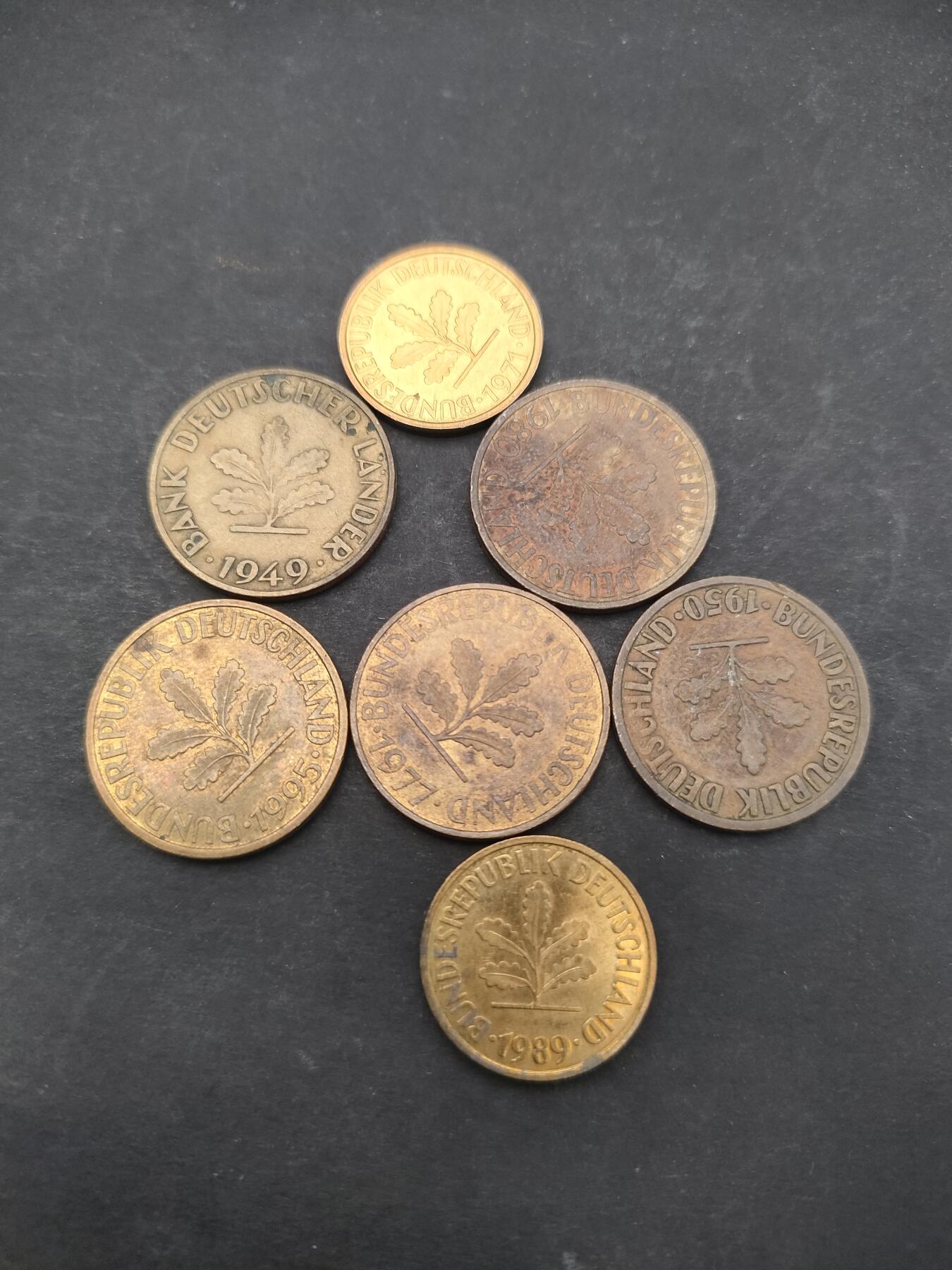 猩哥外币小铺➨【第203场】 德国7个