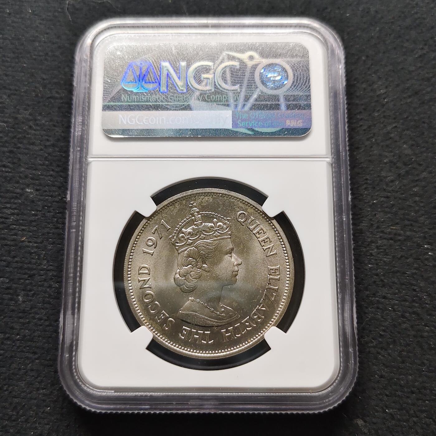 【全场包邮】纯粹捡漏拍481场（免费代拍第18场） 毛里求斯1971年10卢比渡渡鸟独立纪念币-NGC MS64