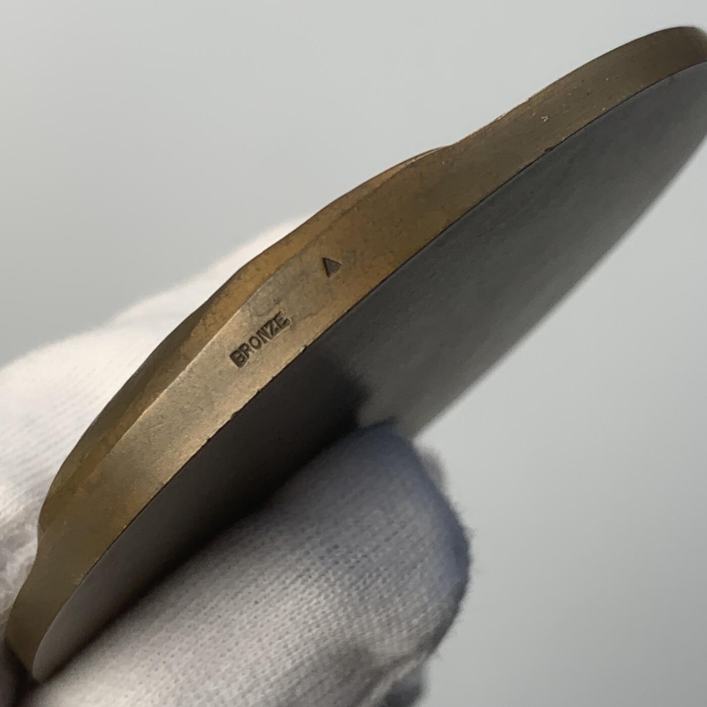 掌中浮雕-藏着的欧洲第043场 德国工程师贝克铜章，68mm，139g