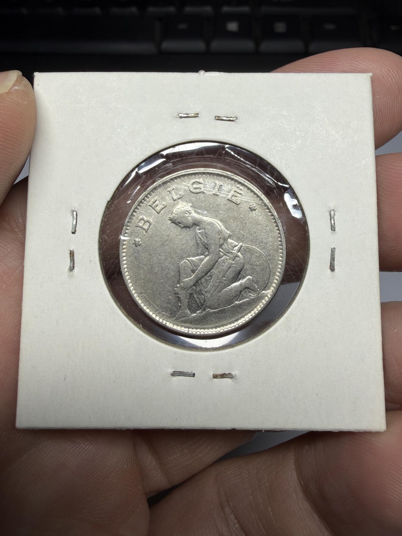 2025年集古藏今外币拍卖第十期-第9场—（总第289拍），可以寄存60天，满160元包邮。 1925年比利时1法郎