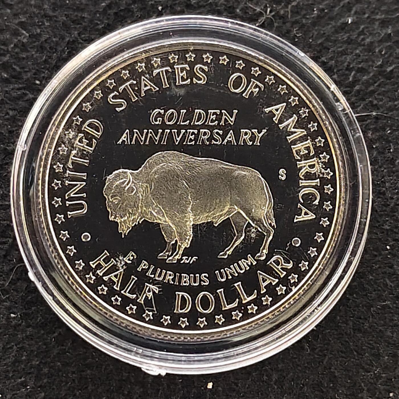 【全场包邮】纯粹捡漏拍480场（免费代拍第17场） 美国1991年半元拉什莫尔山建成50周年精制纪念币