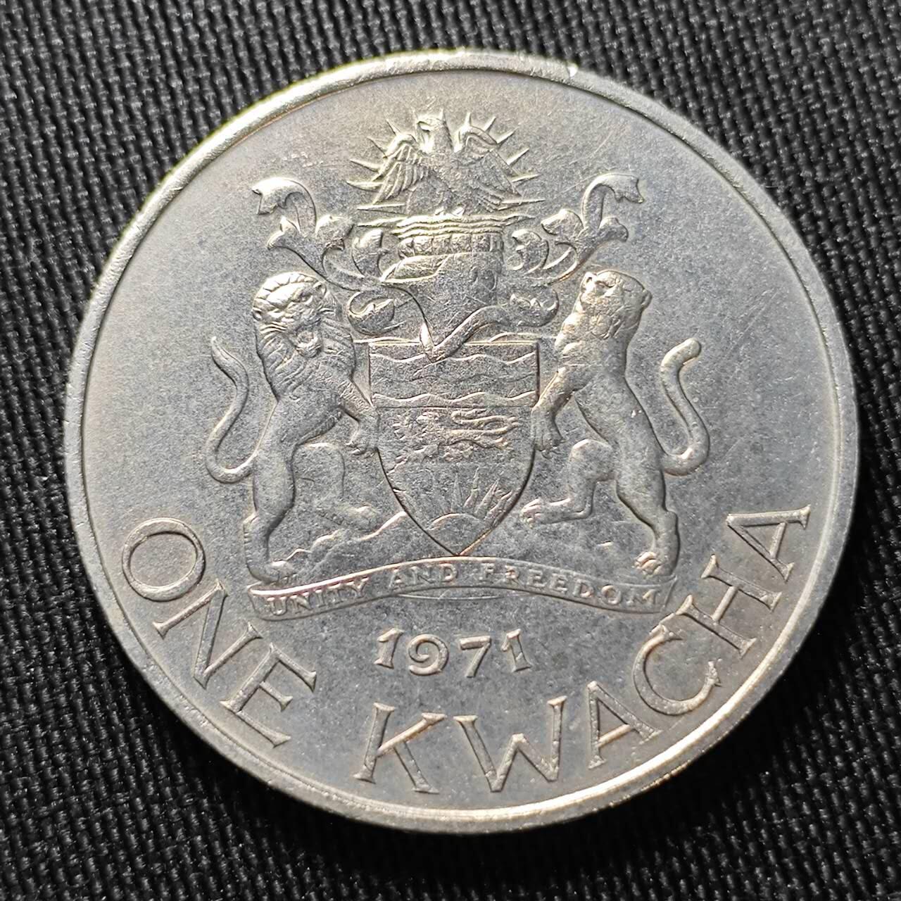 KK钱币收藏小铺 （套币 好品/批量散币 银币）专场  2月预留时间 周末发货  1971马拉维1元