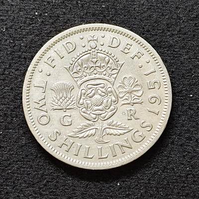 【全场包邮】纯粹捡漏拍480场（免费代拍第17场） - 英国1951年乔治六世2先令