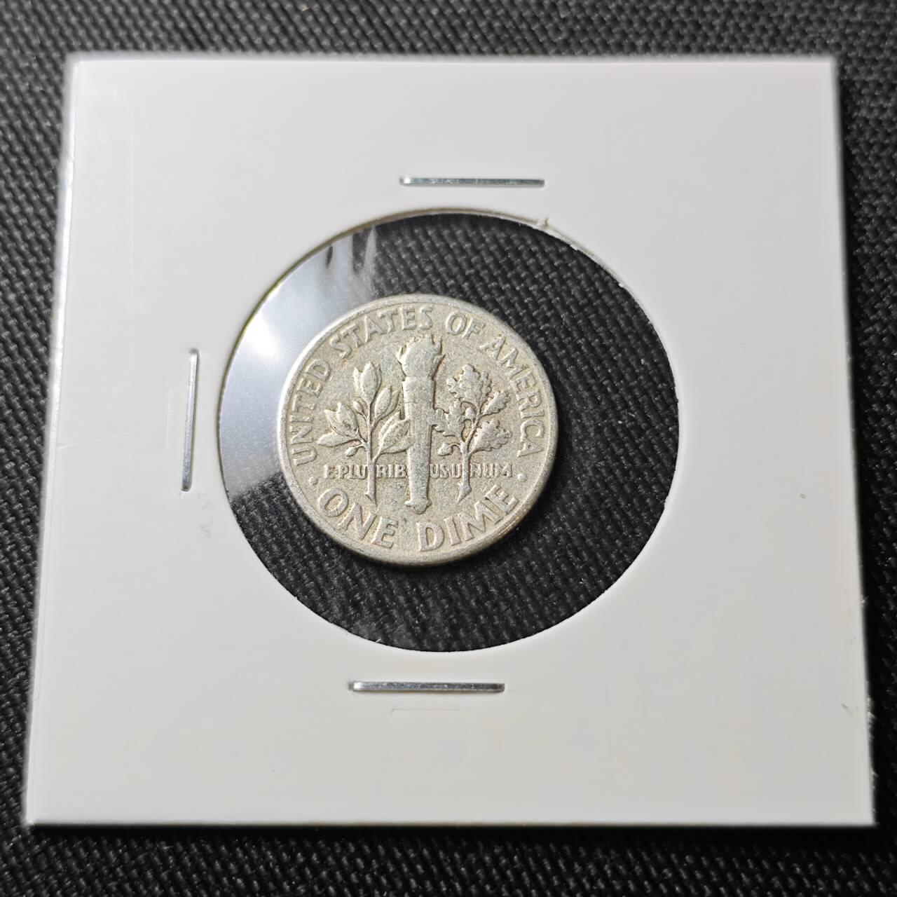 KK钱币收藏小铺 （套币 好品/批量散币 银币）专场  2月预留时间 周末发货   1957美国10分银币