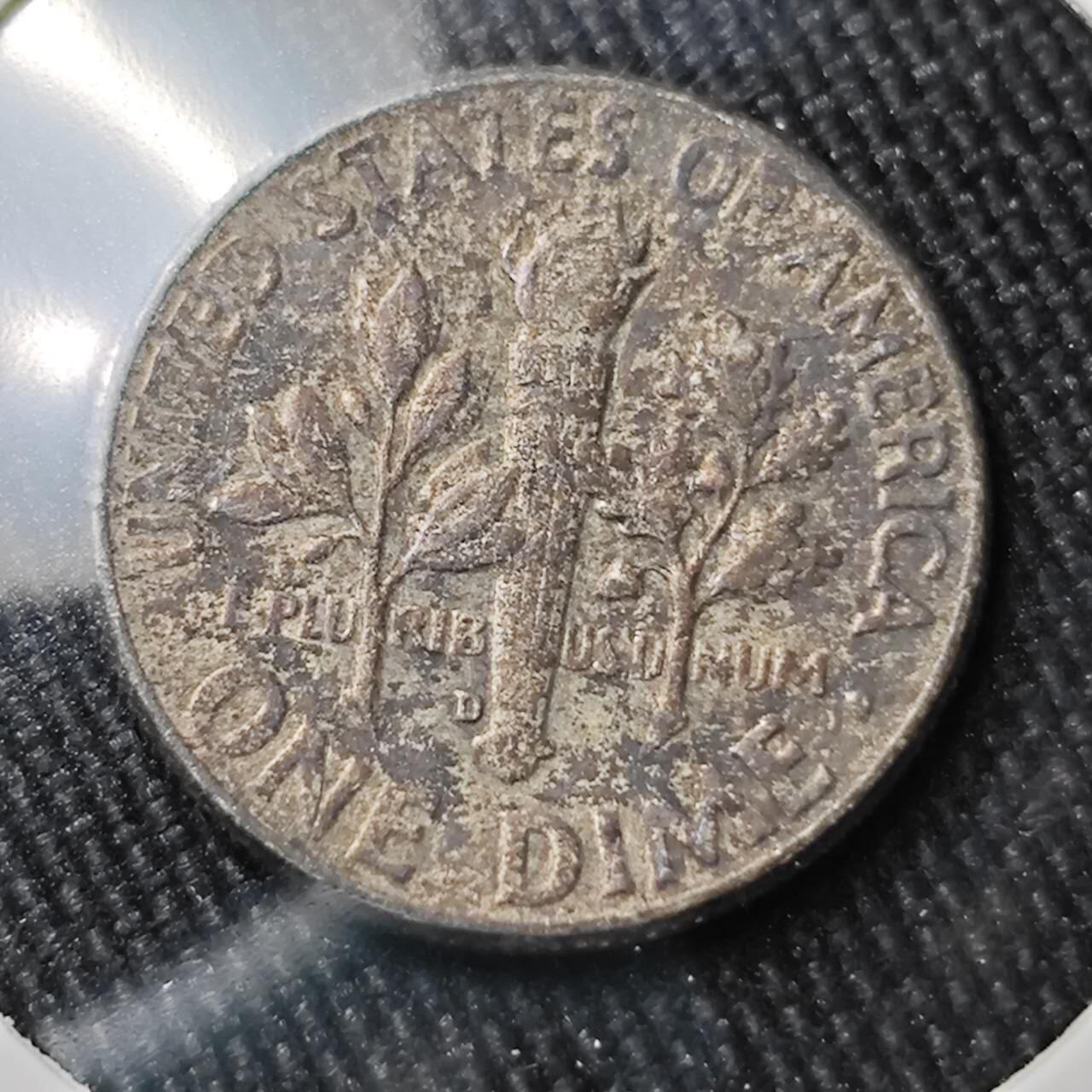 KK钱币收藏小铺 （套币 好品/批量散币 银币）专场  2月预留时间 周末发货   1964美国10分银币