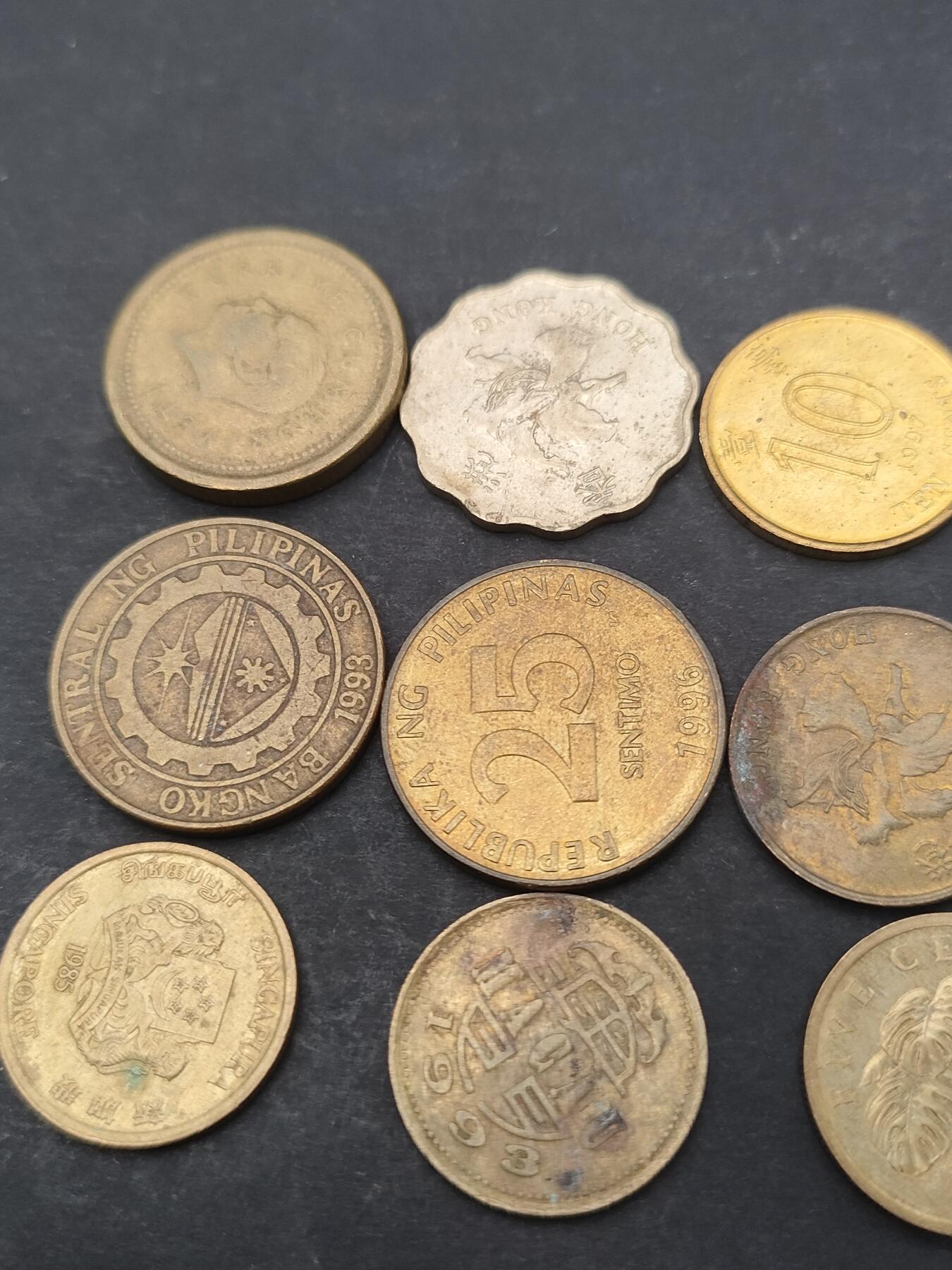 猩哥外币小铺➨【第203场】 钱币12个