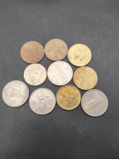 猩哥外币小铺➨【第203场】 - 韩国10个