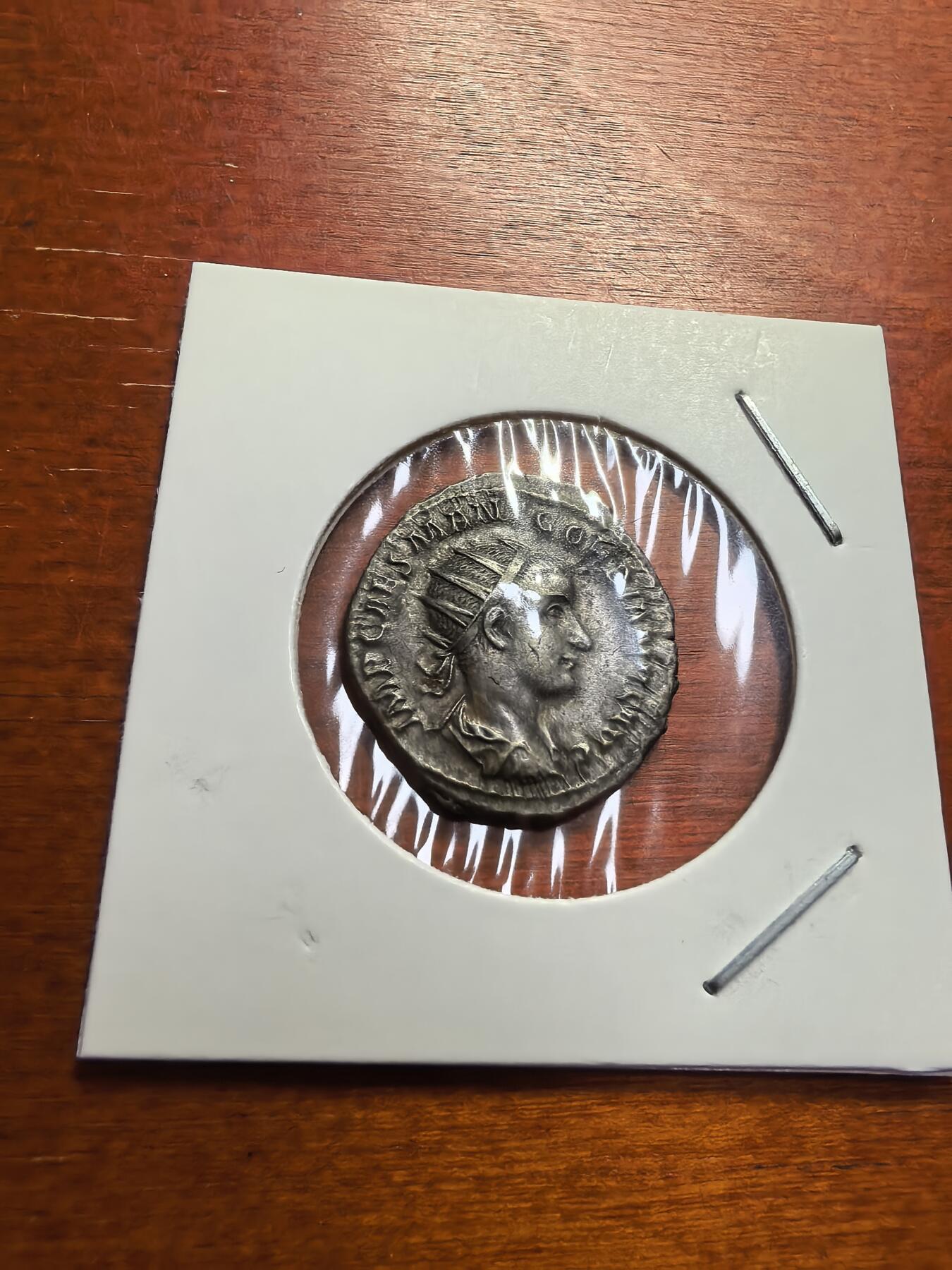 长老汇蛇年精选第七十七场拍卖 （238-244）古罗马戈尔迪安三世1D银币，5.04克