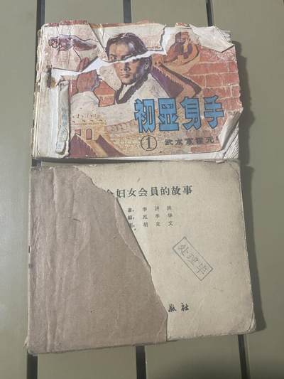 江南站旧书、连环画专场 - 连环画2本品弱