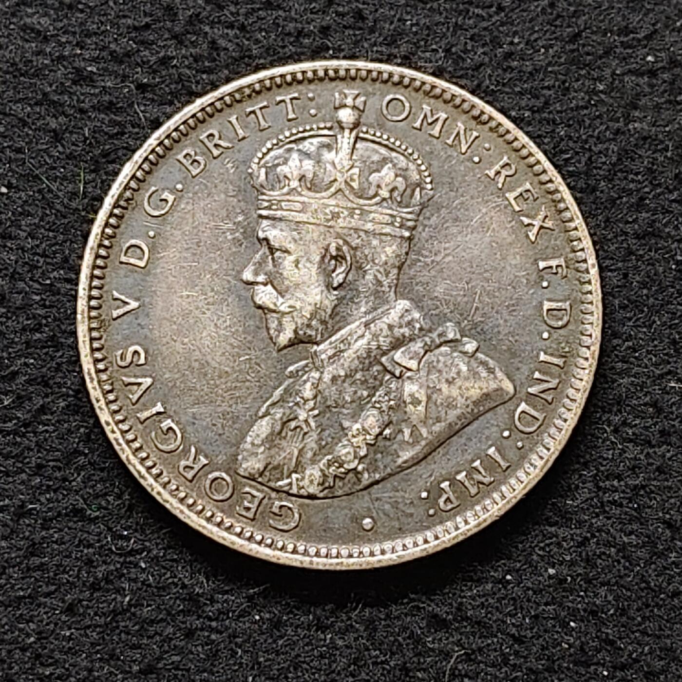 【全场包邮】纯粹捡漏拍480场（免费代拍第17场） 澳大利亚1916年乔治五世1先令银币