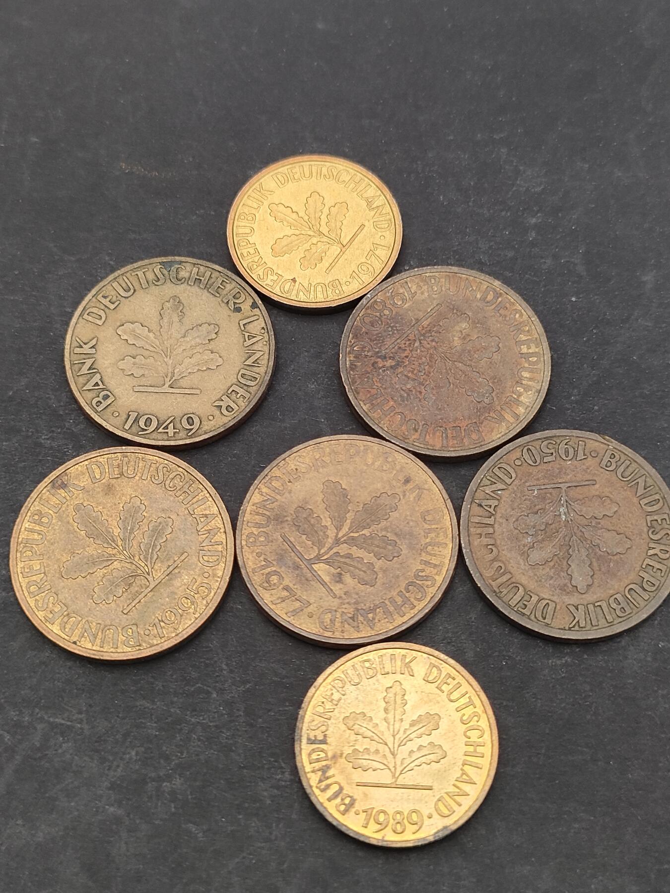 猩哥外币小铺➨【第203场】 德国7个