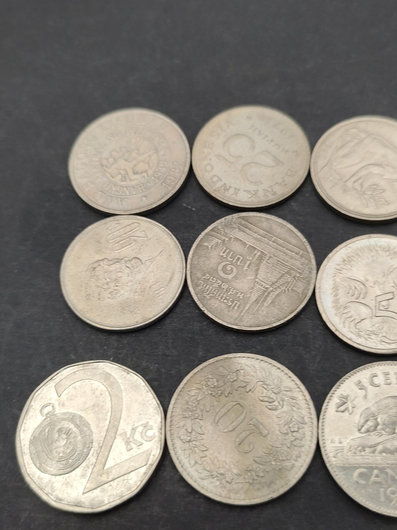 猩哥外币小铺➨【第203场】 钱币12个