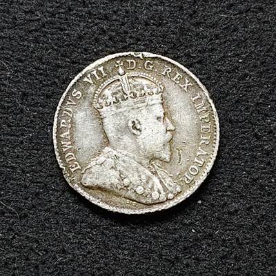 【全场包邮】纯粹捡漏拍480场（免费代拍第17场） - 加拿大1910年爱德华七世10分银币